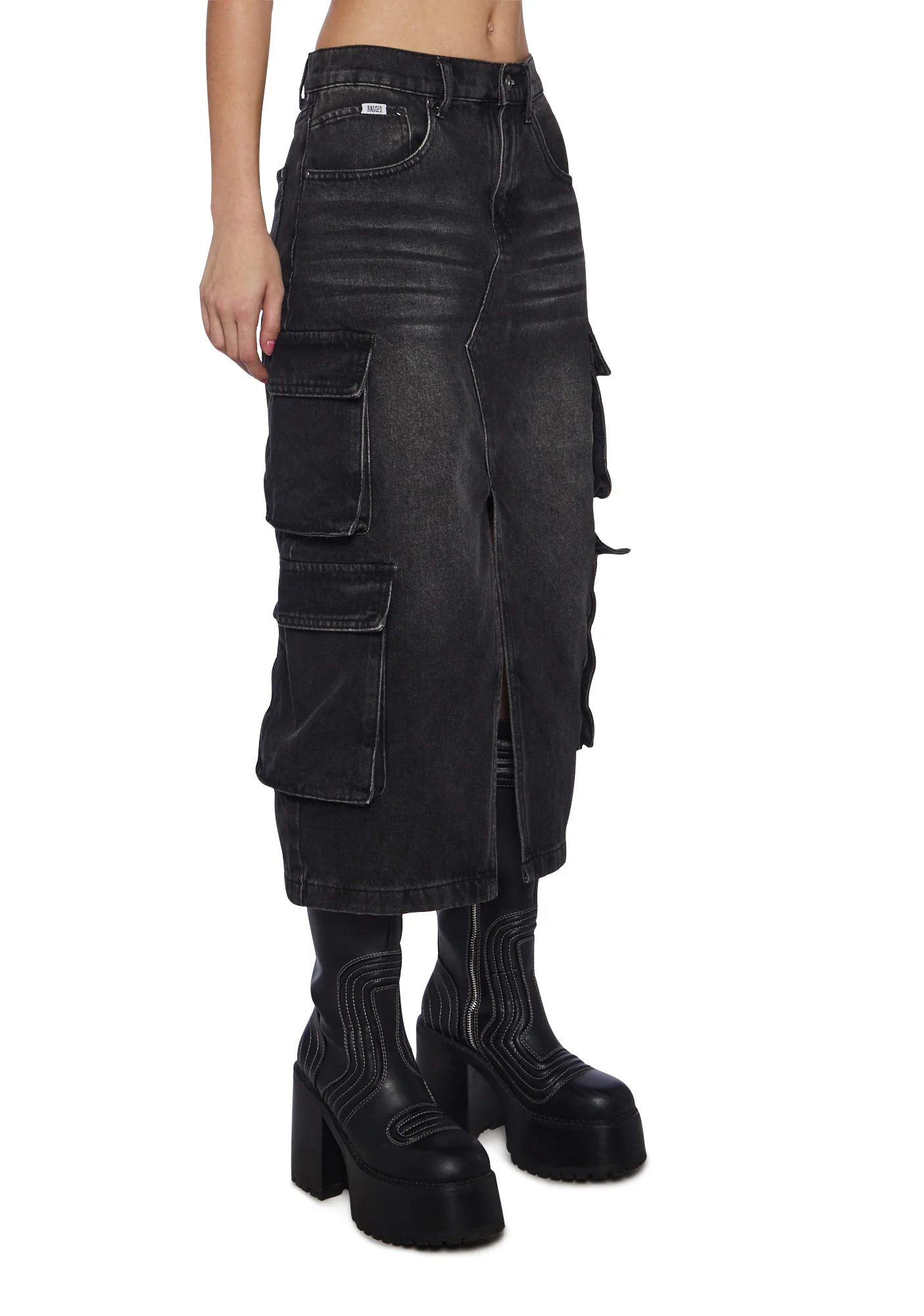 Combat Soda Midi Skirt - Image 3