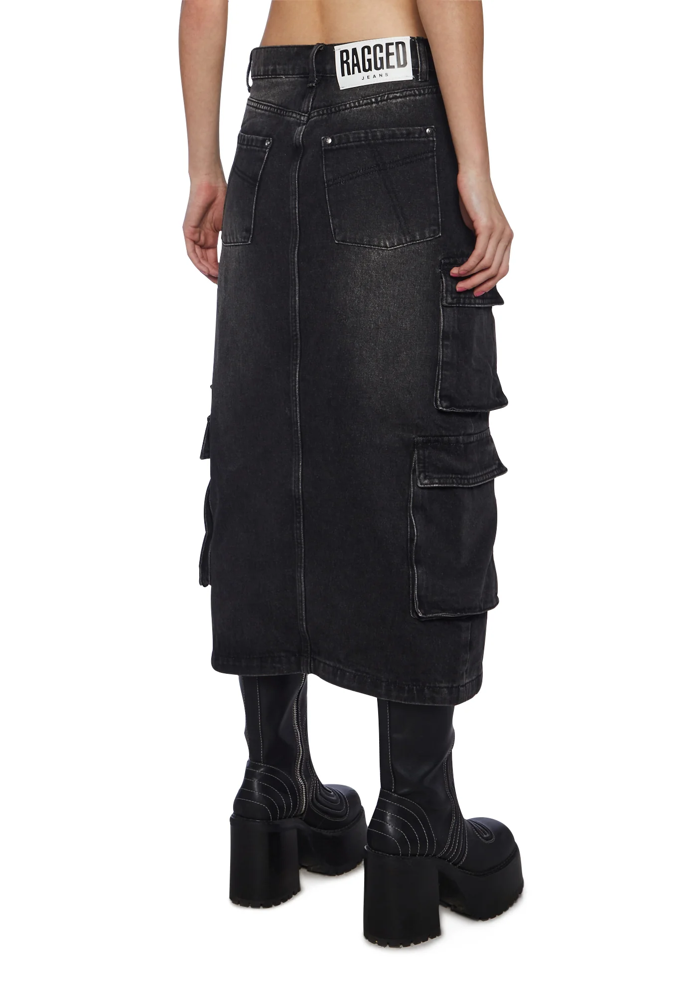 Combat Soda Midi Skirt - Image 4