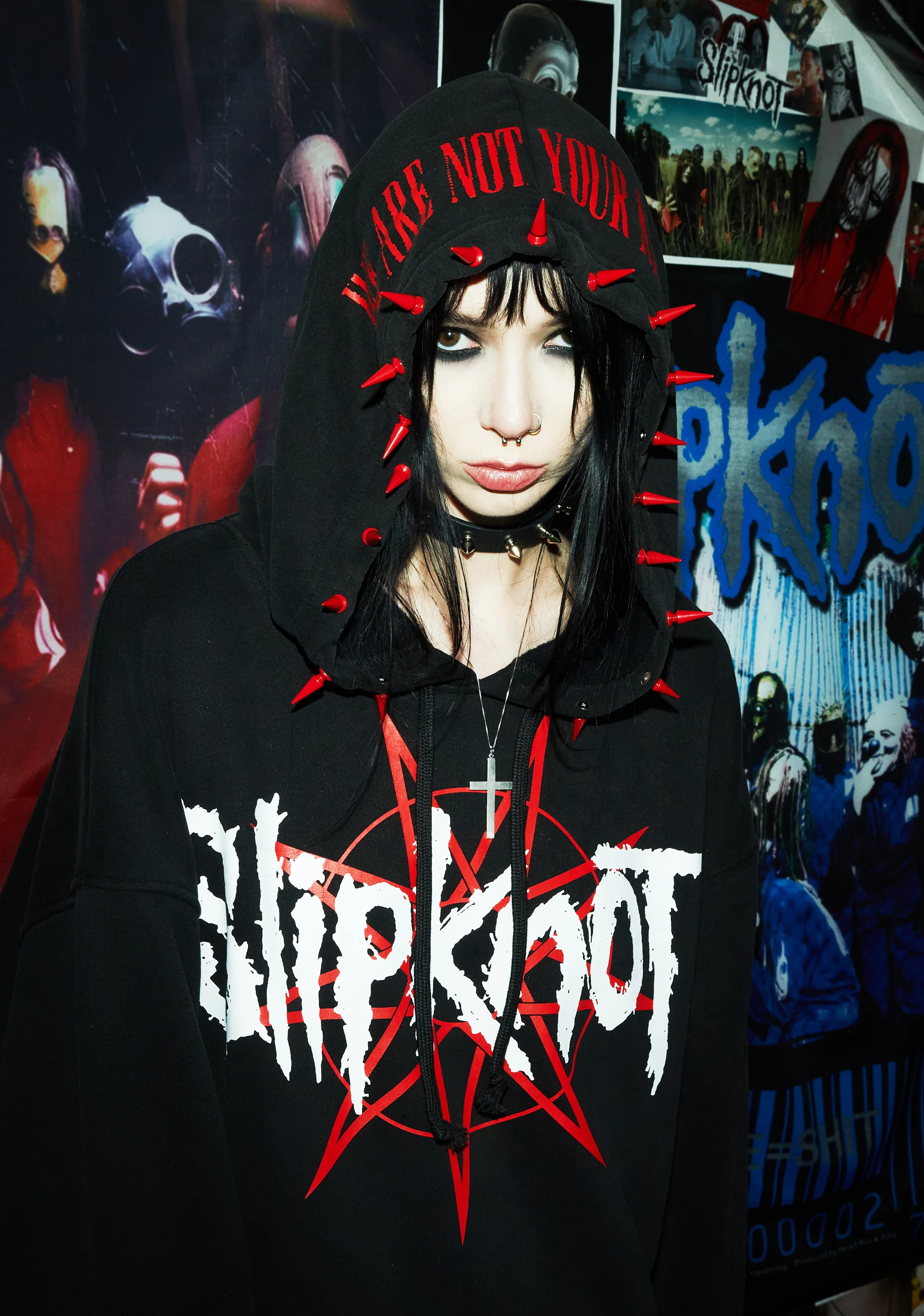 Come Play Dying Graphic Hoodie - Image 10