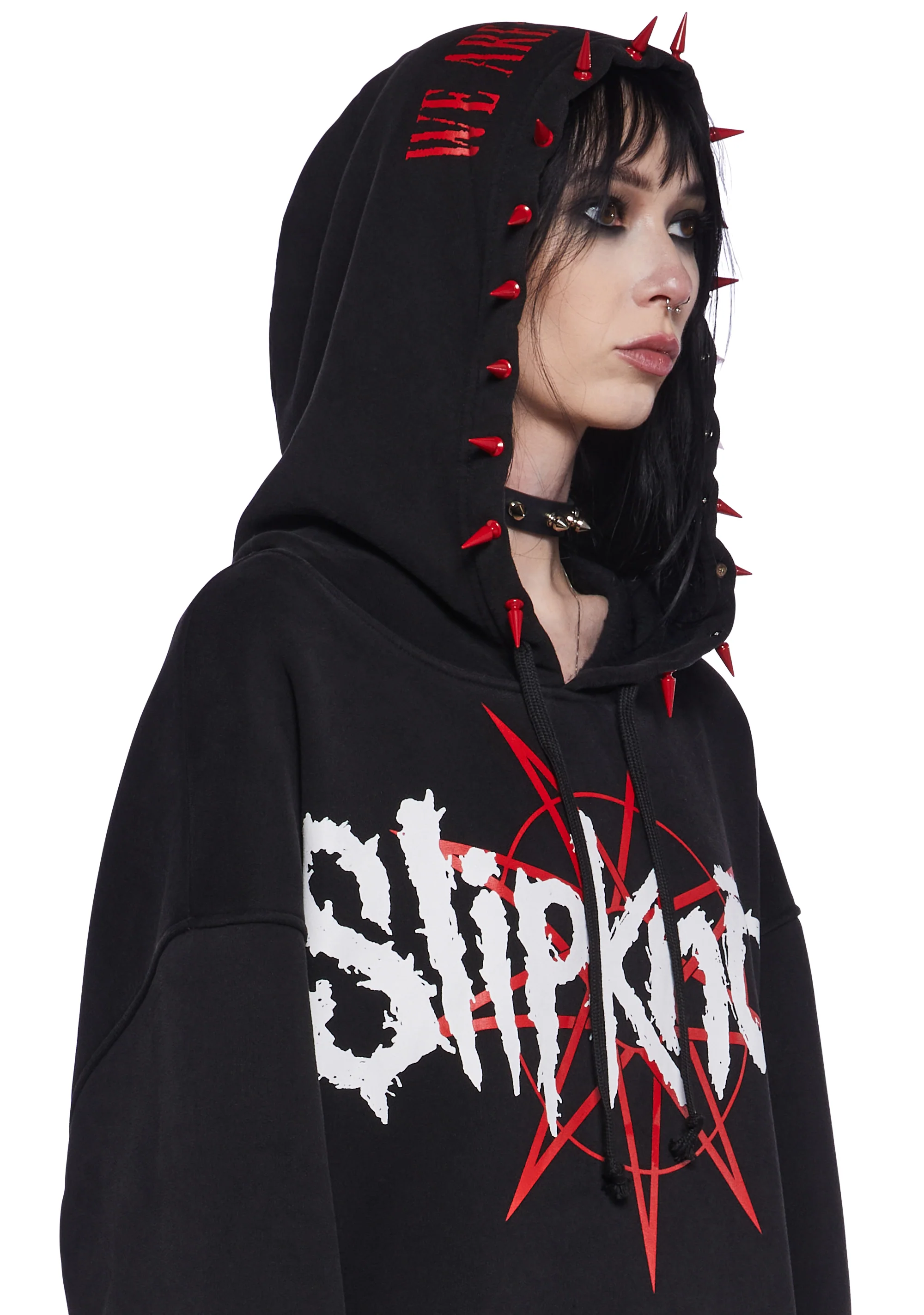 Come Play Dying Graphic Hoodie - Image 7