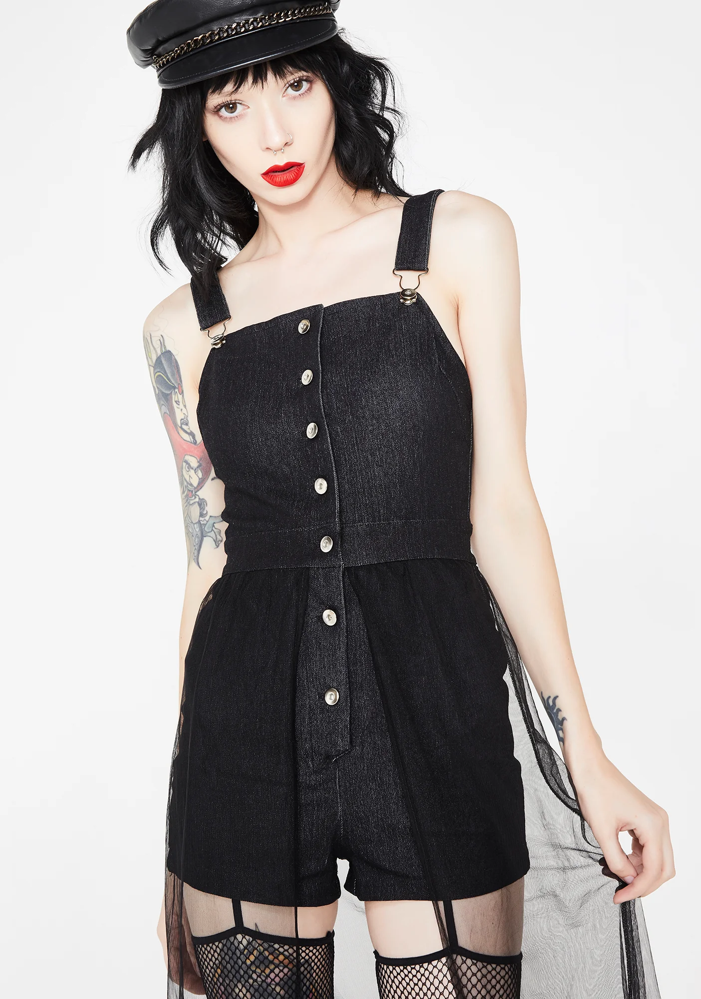 Comin' Up Roses Shortalls Dress - Image 2