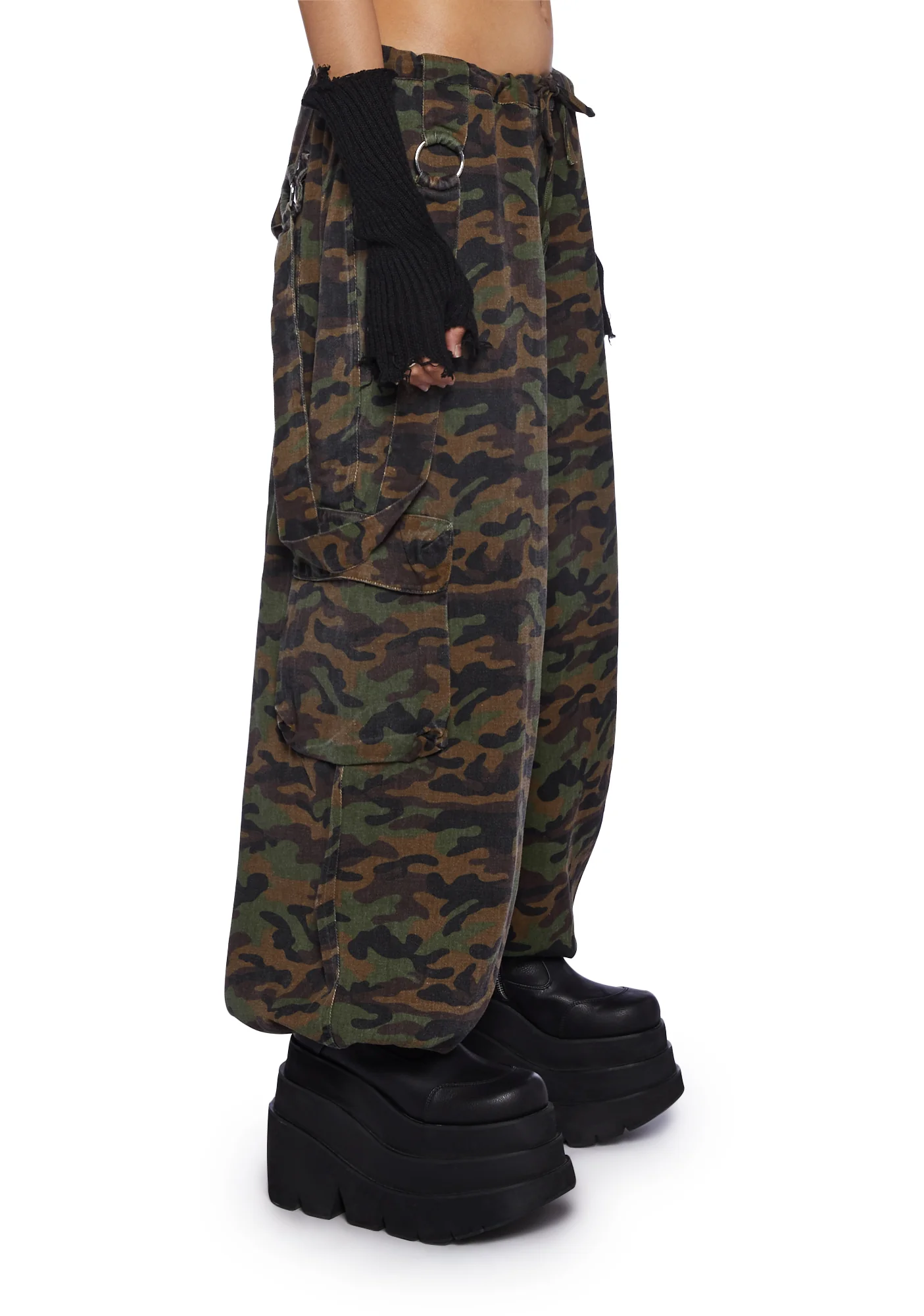 Commander Cameo Parachute Pants - Image 3