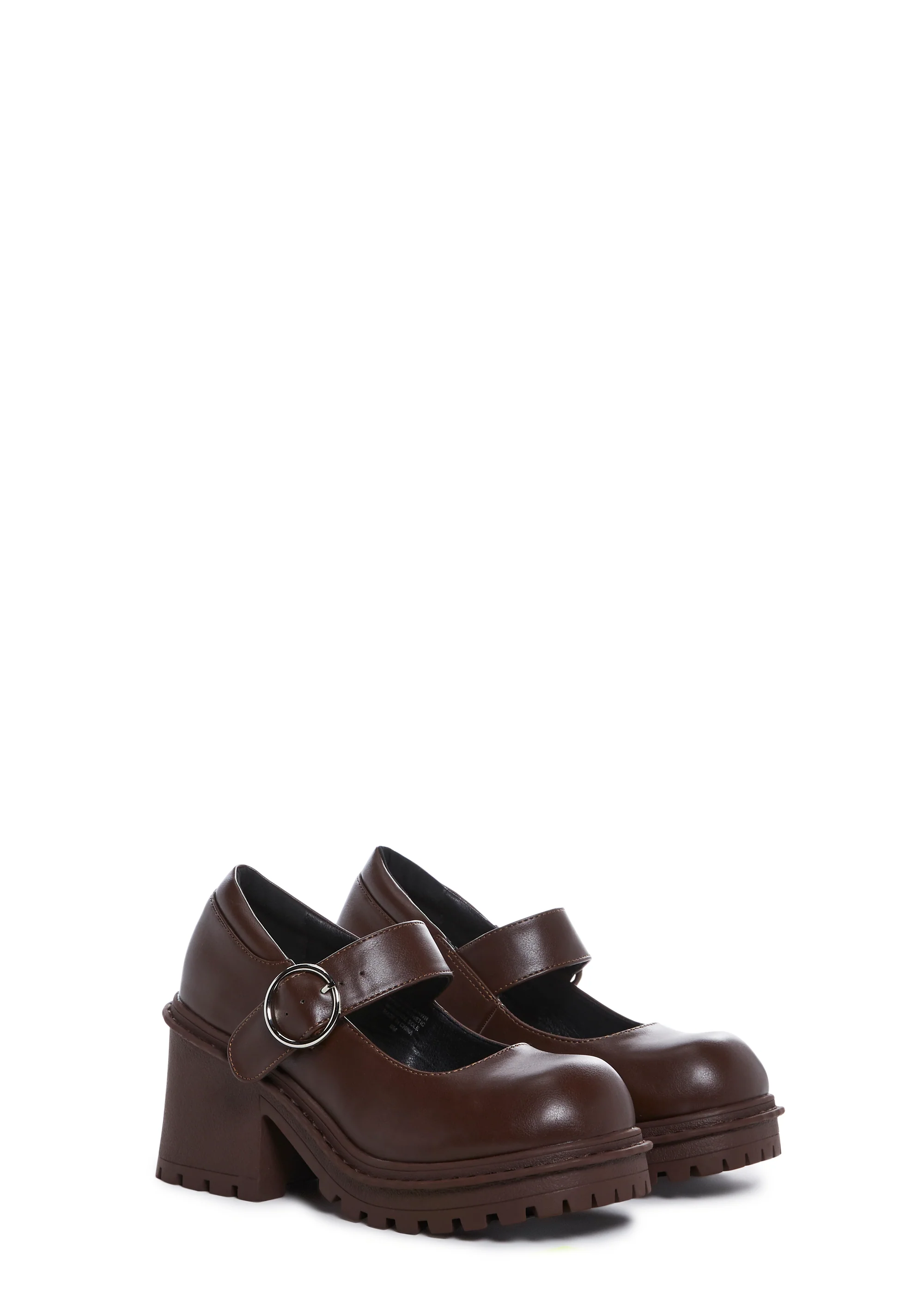 Comparing Notes Platform Mary Janes - Brown - Image 3