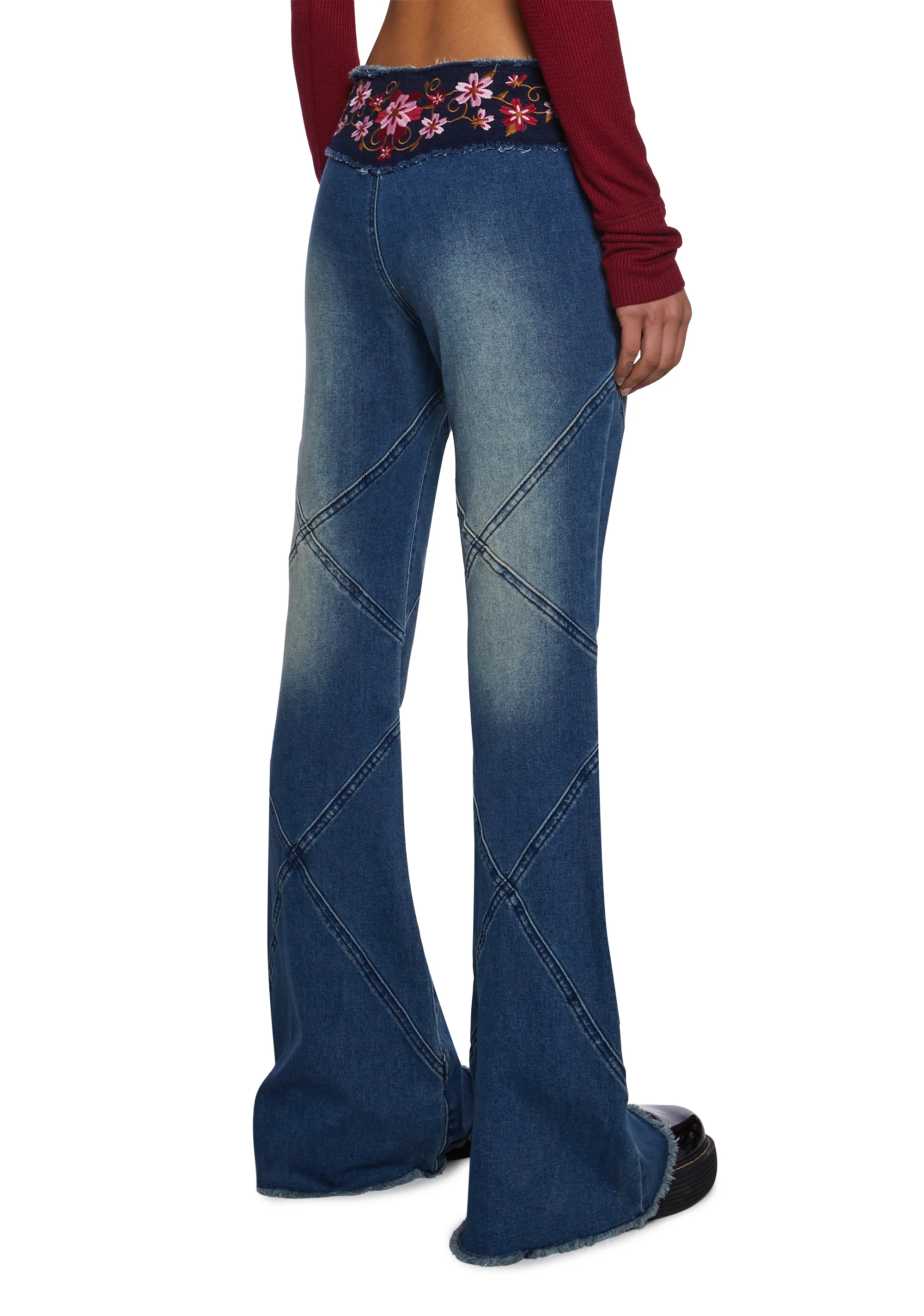 Concrete Jungle Flared Jeans - Image 4
