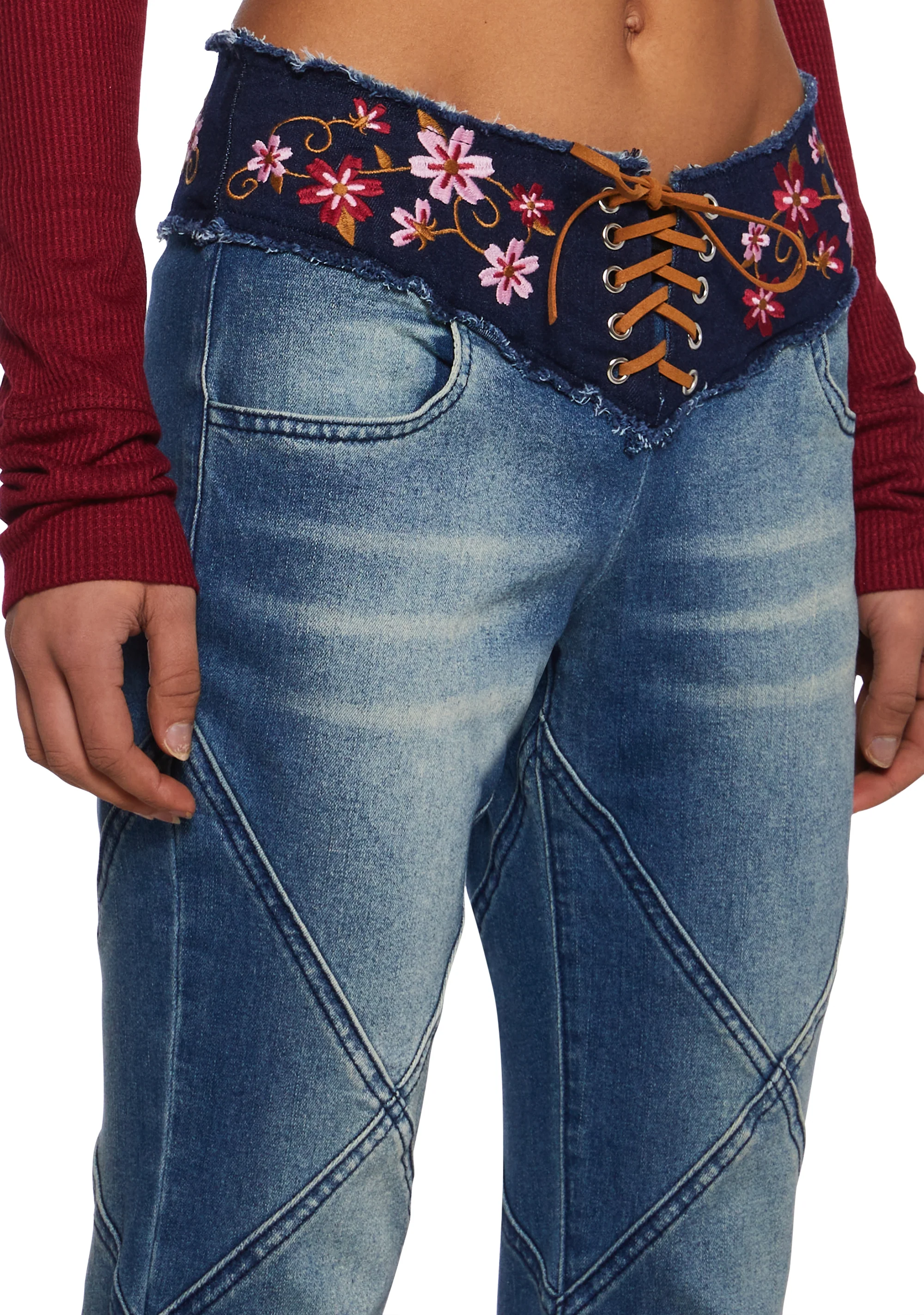 Concrete Jungle Flared Jeans - Image 5