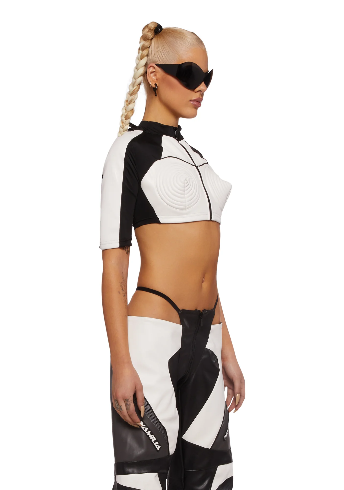 Cone Corset Crop Top - Image 3