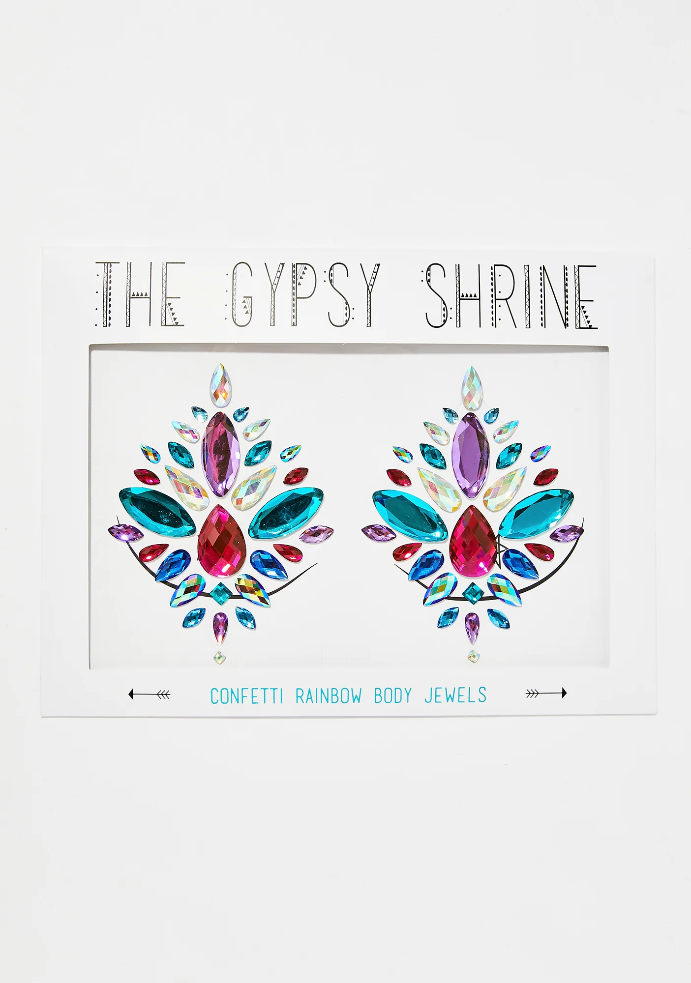 Confetti Rainbow Boob Jewels - Image 3
