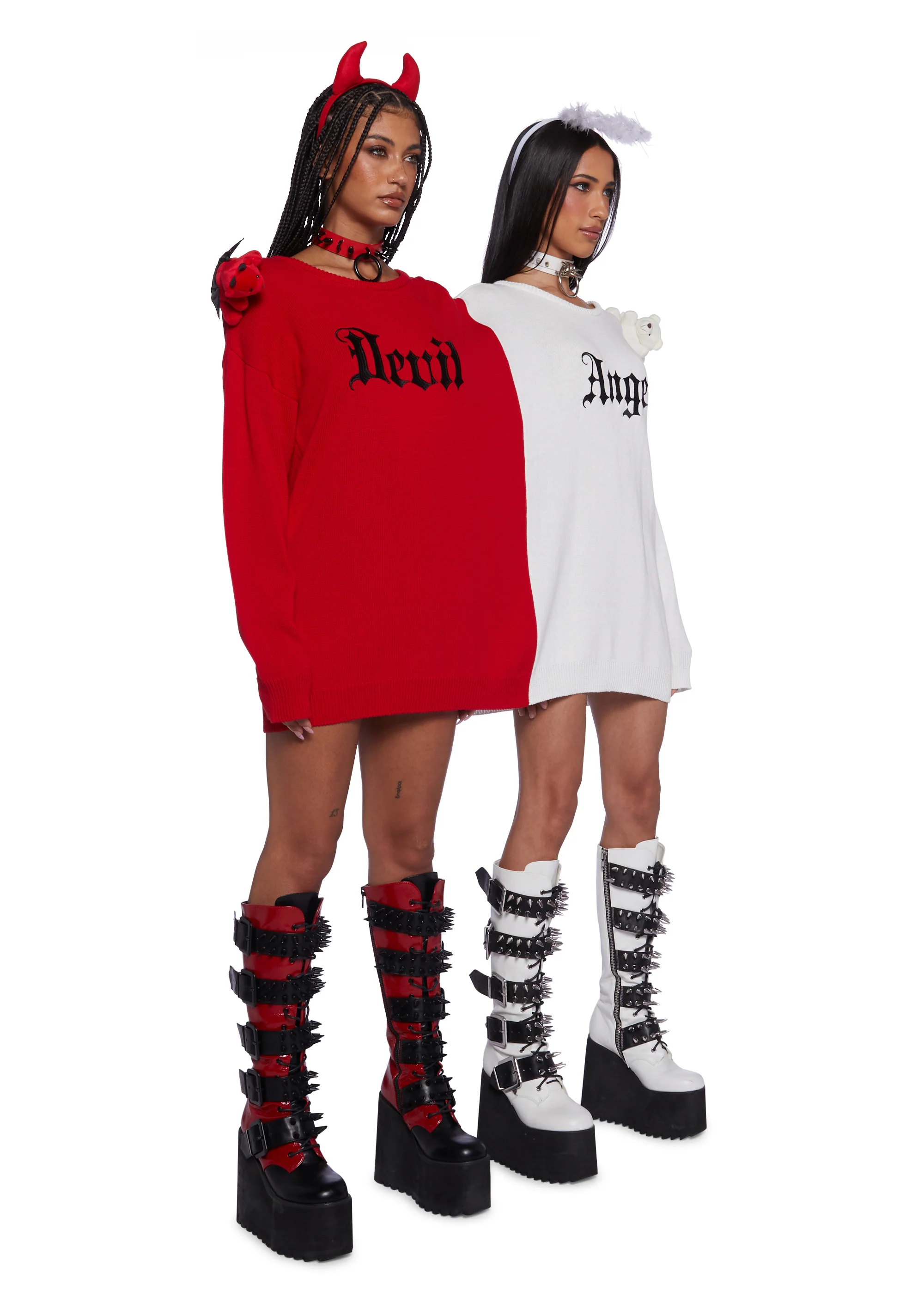 Heavenly Temptations Knit Sweater Set - Image 3