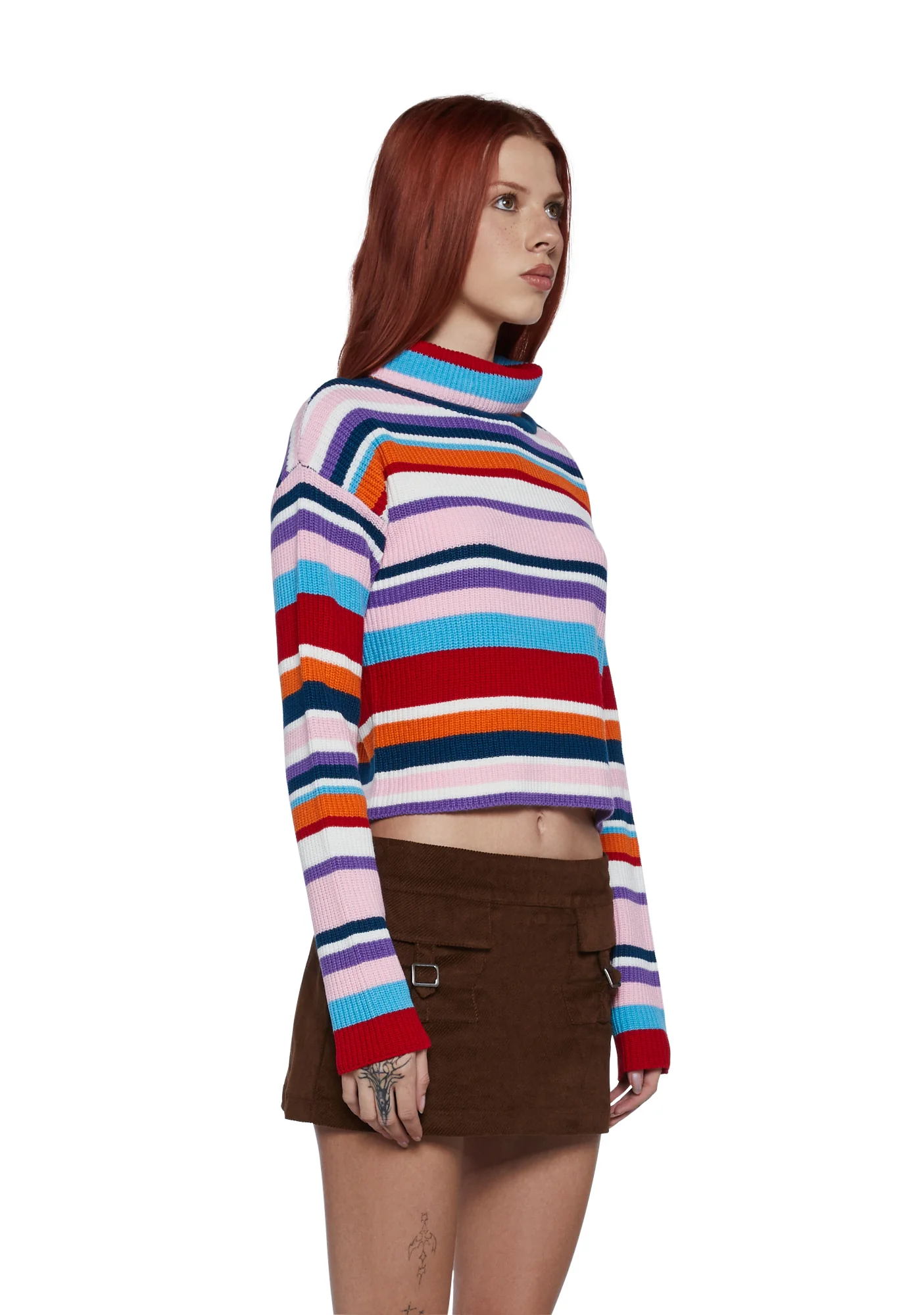 Cool Breeze Turtleneck Sweater - Multi - Image 3