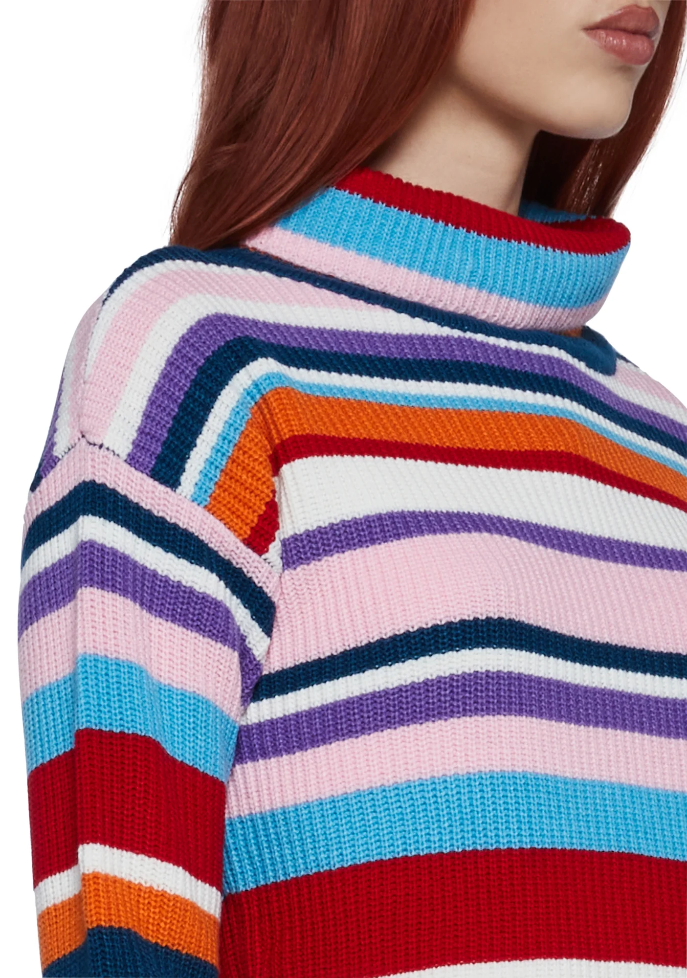 Cool Breeze Turtleneck Sweater - Multi - Image 5