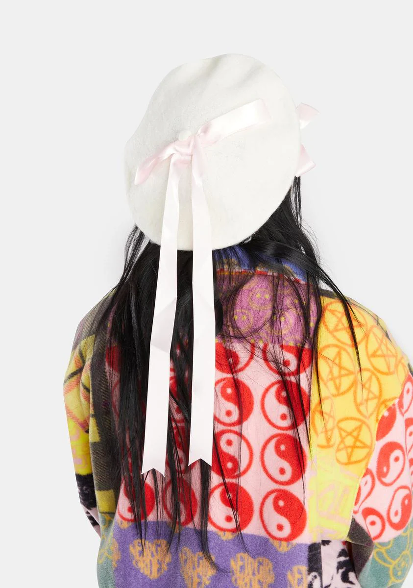 Cool Own The Scene Bow Beret - Image 2
