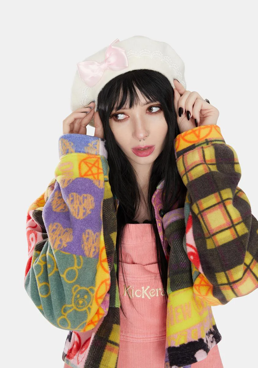 Cool Own The Scene Bow Beret - Image 3