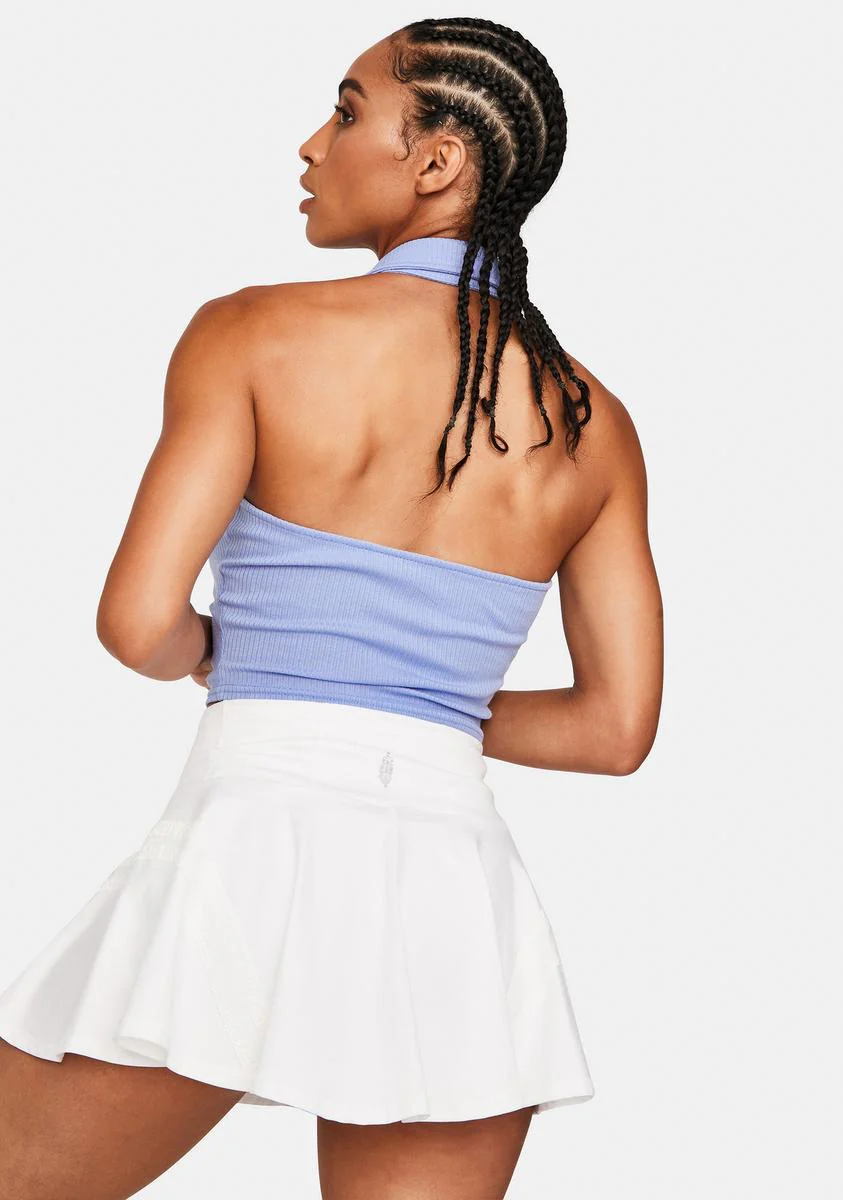 Cool Try Again Button Up Halter Top - Image 4