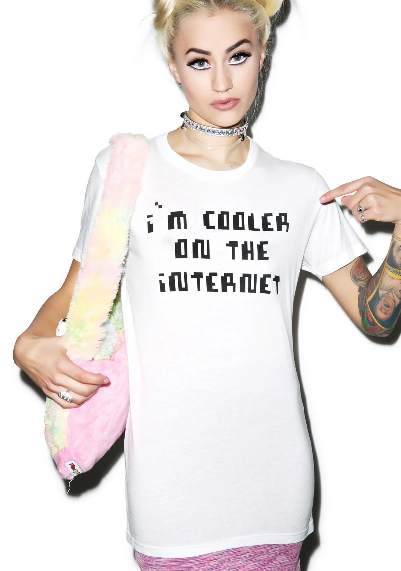 Cooler On The Internet Tee - Image 4