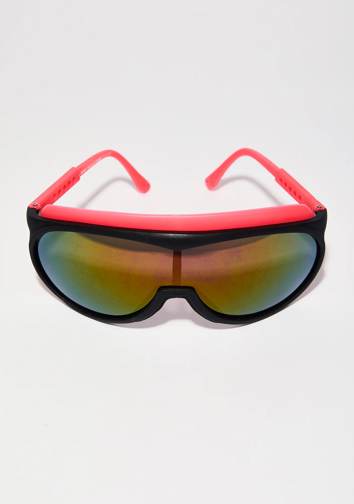 Coral Under The Shade Shield Sunglasses - Image 2