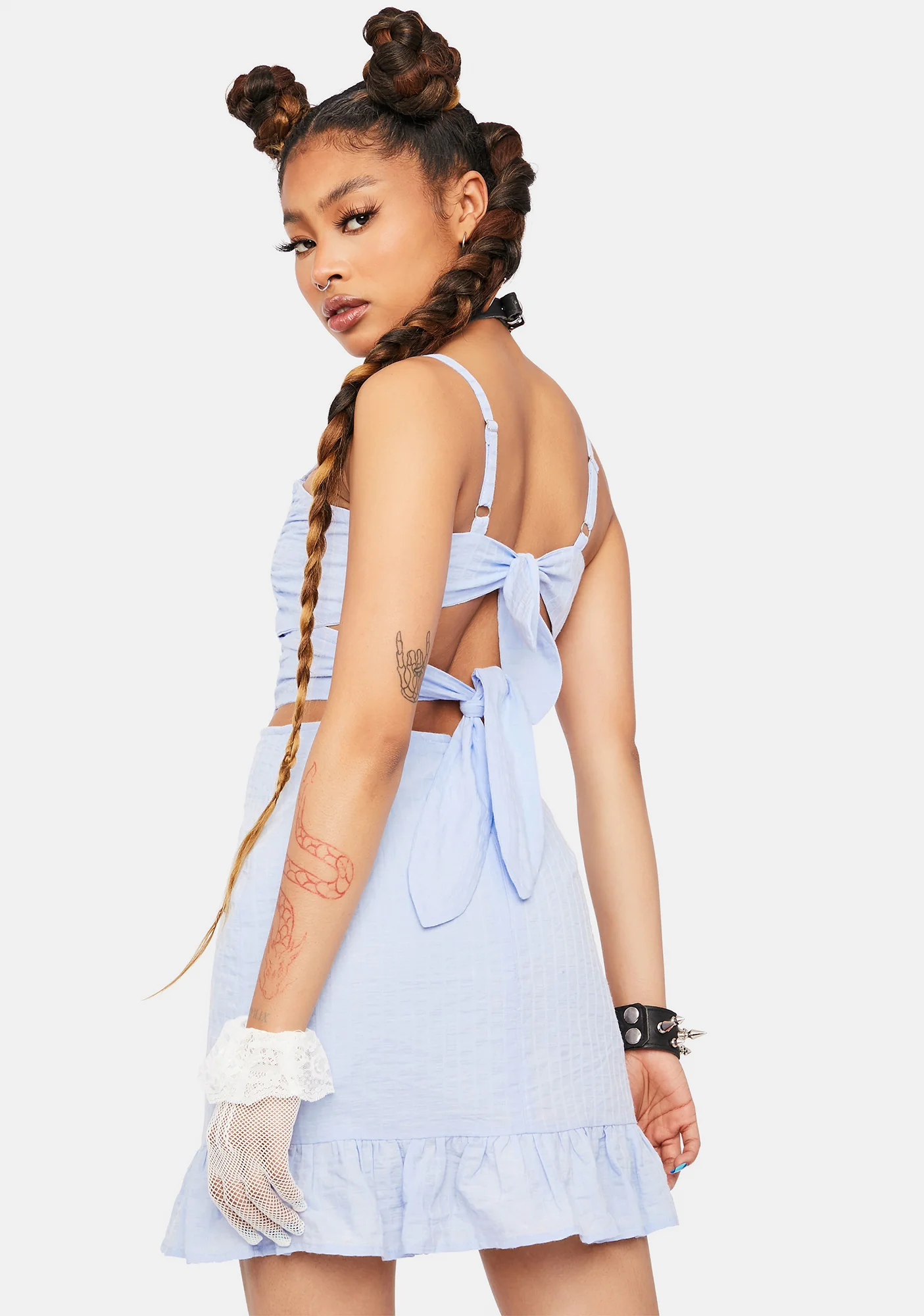 Cornflower You Mean More Mini Dress - Image 4
