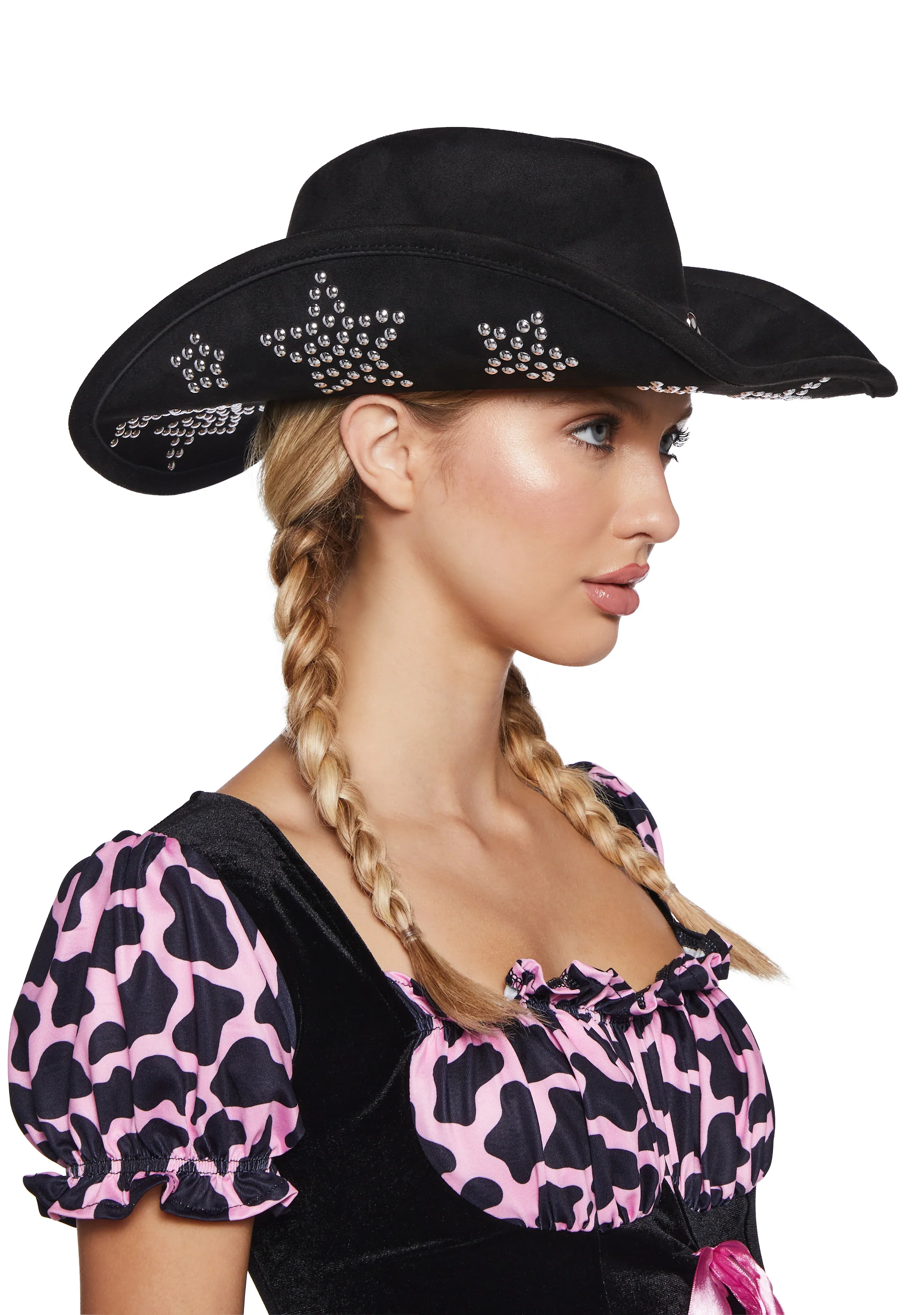 Cosmic Maven Cowboy Hat - Black - Image 2