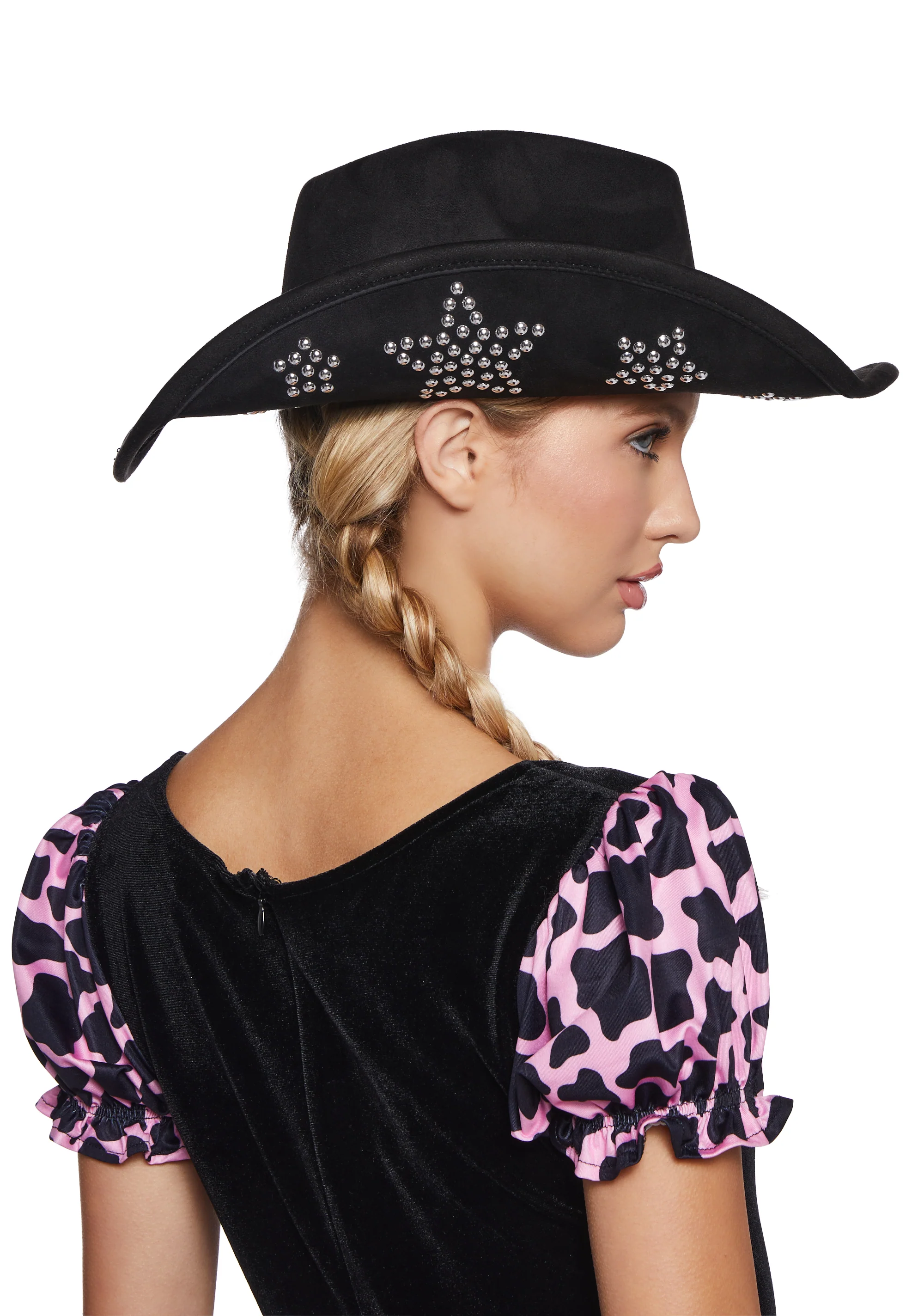 Cosmic Maven Cowboy Hat - Black - Image 3