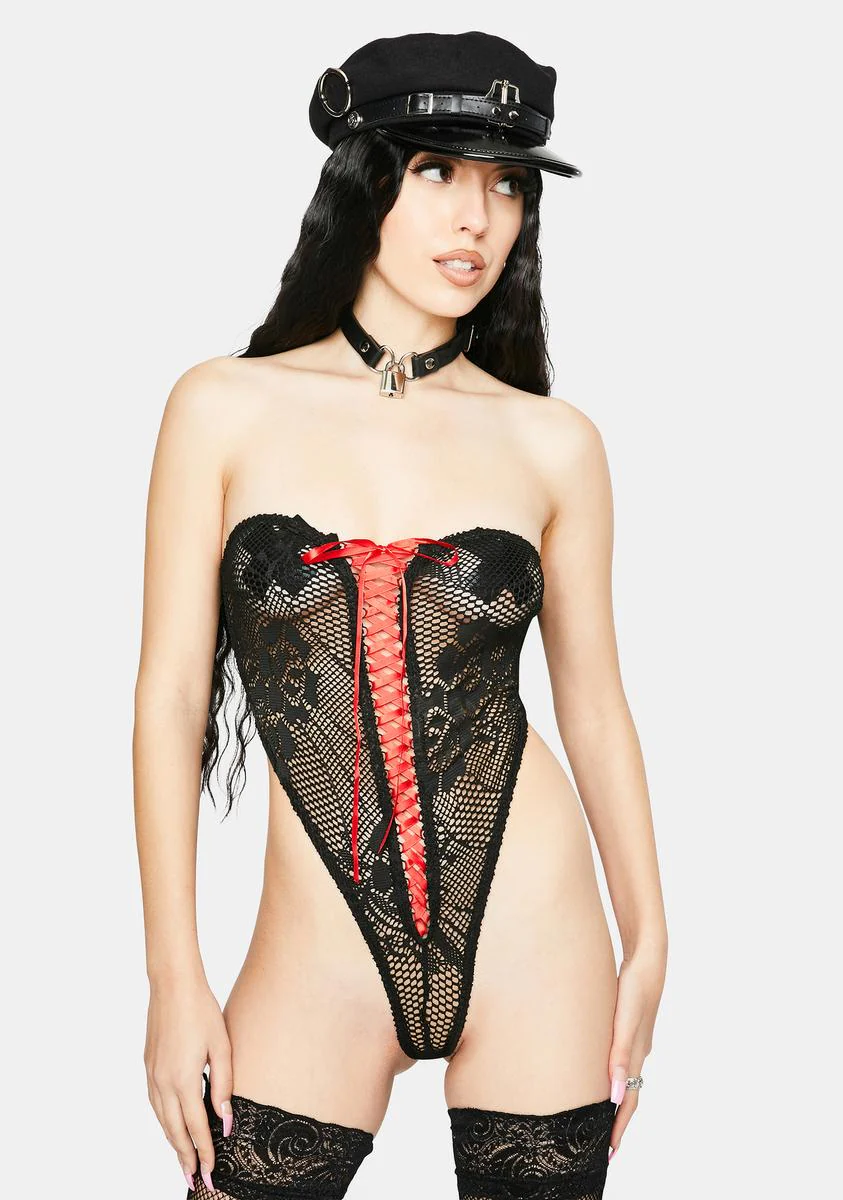 Count Me In Strapless Teddy - Image 3