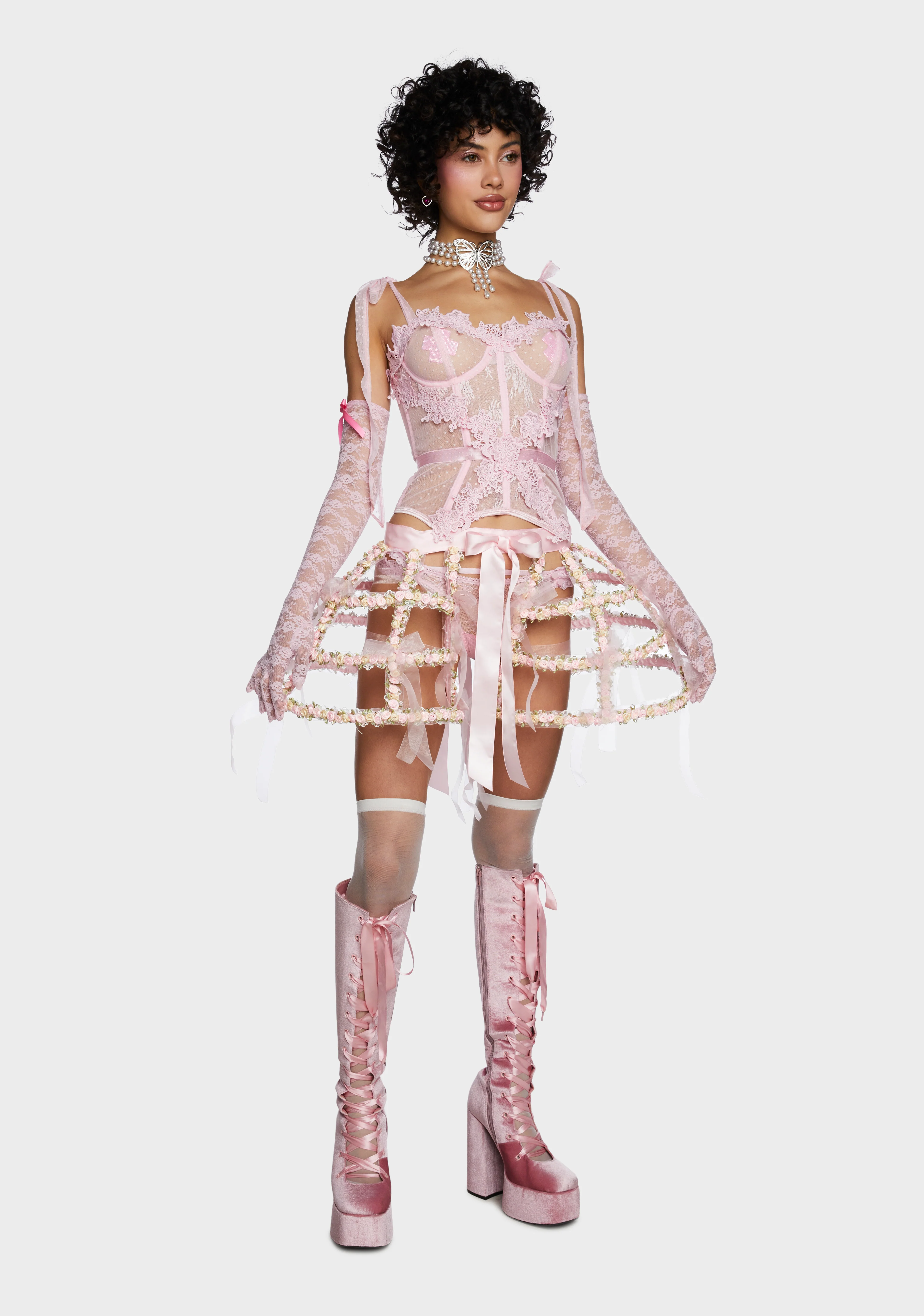 Countess Fantasy Cage Skirt - Image 5