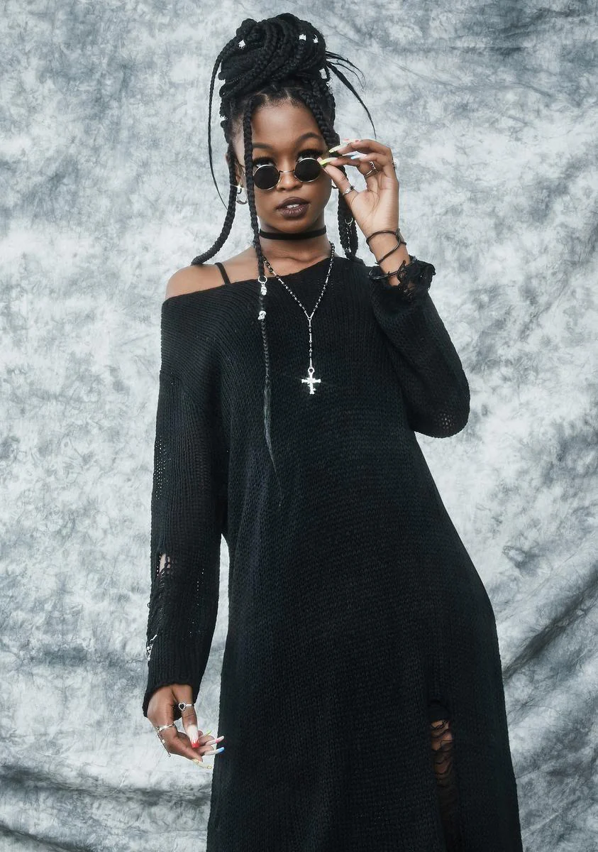 Coven's Calling Sweater Dress - Image 2