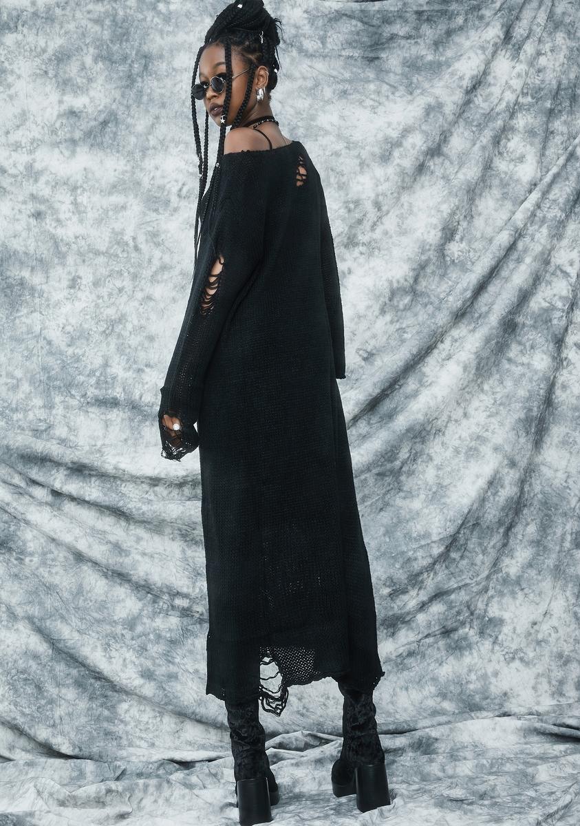 Coven's Calling Sweater Dress - Image 4
