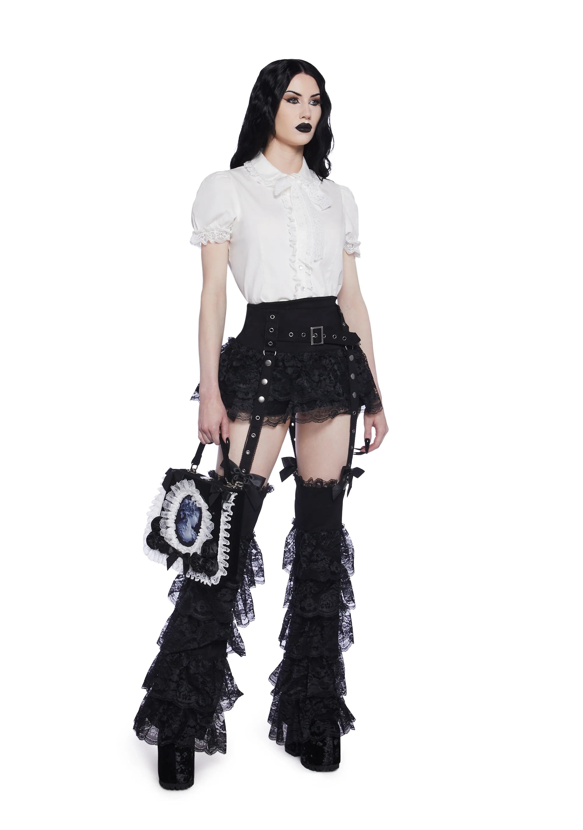 Coveted Darling Poplin Blouse - White - Image 2