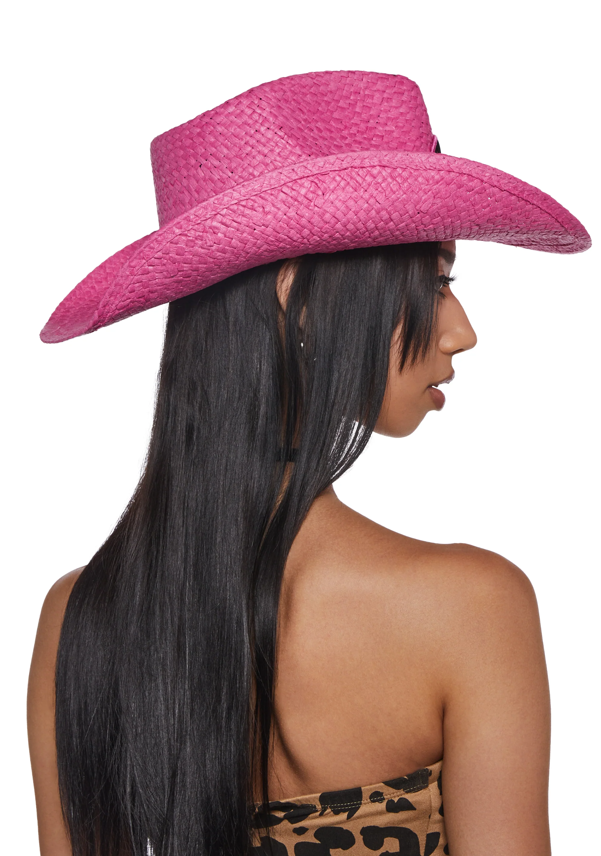 Von Dutch Cowboy Hat - Pink - Image 3