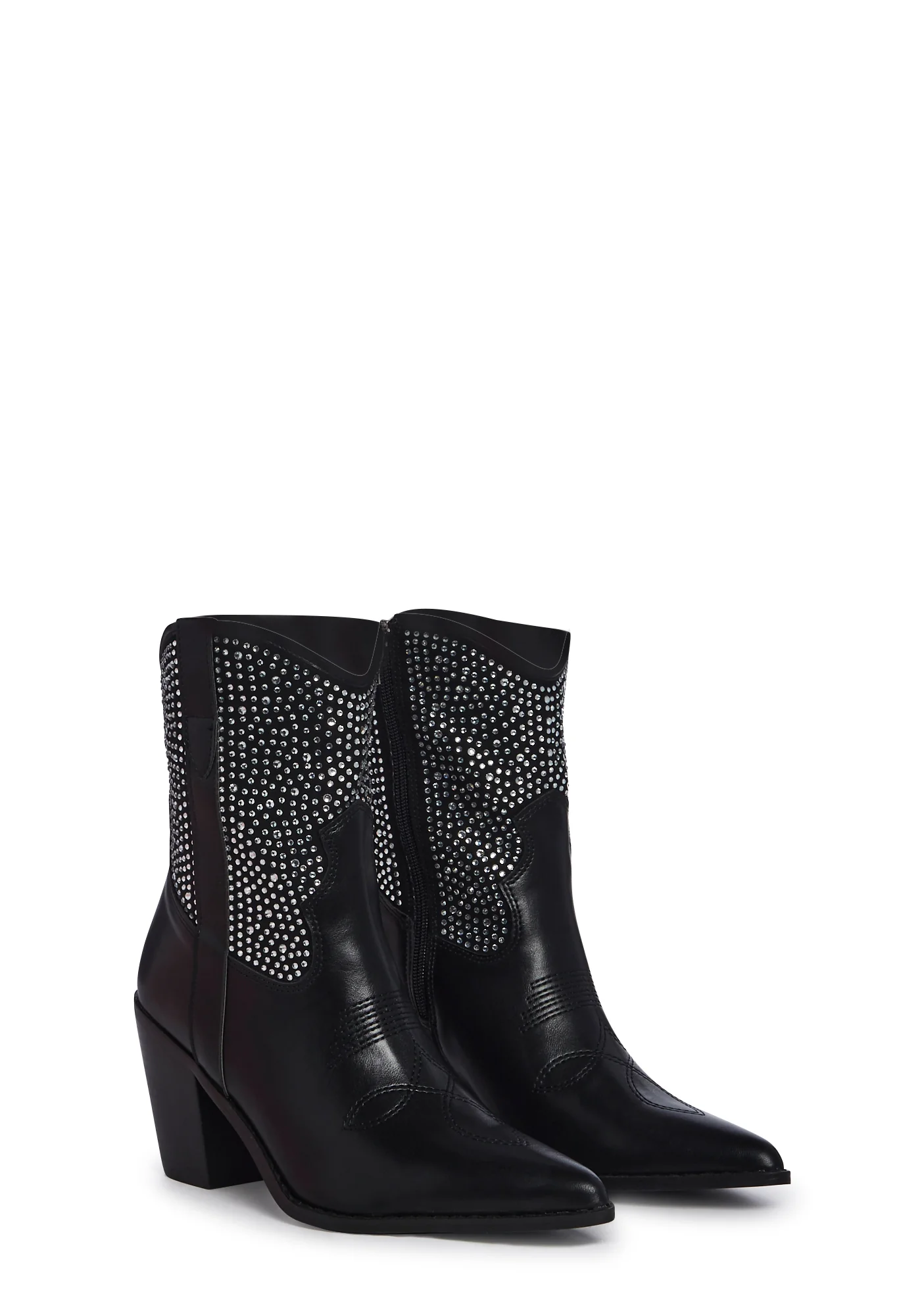 Cowgirl Ways Western Boots - Black - Image 3