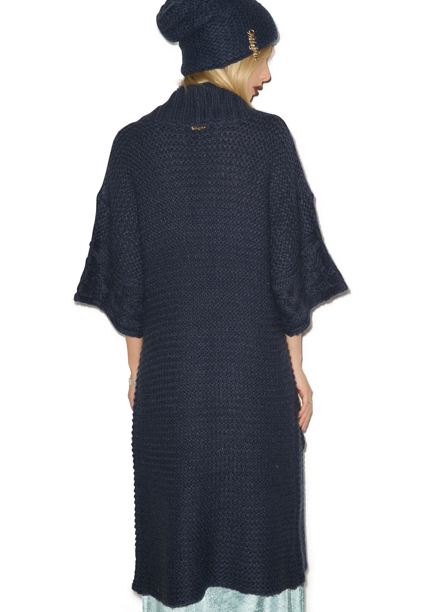 Cozy Cardigan - Dark Blue - Image 5