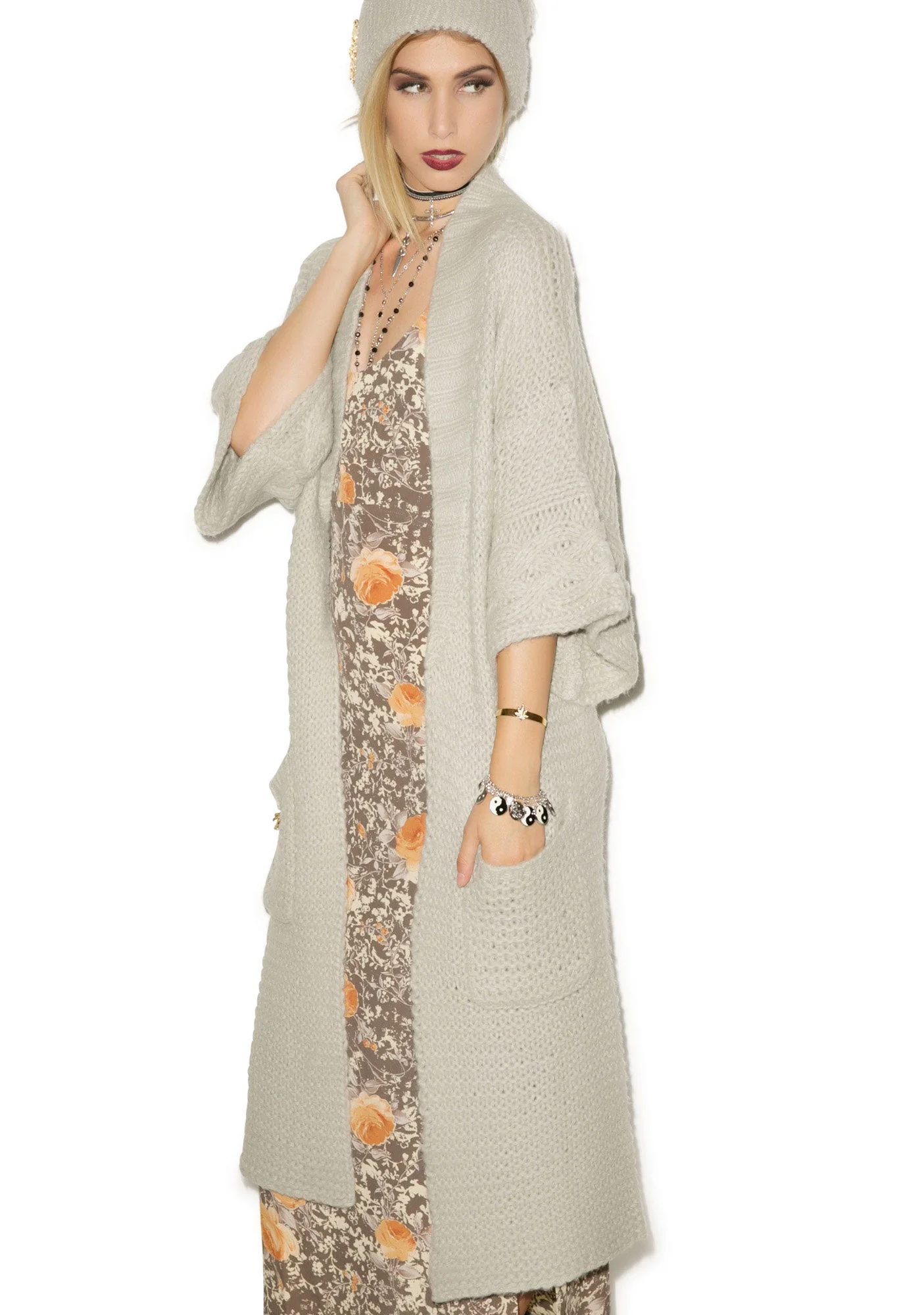Cozy Cardigan - Dark Blue - Image 9