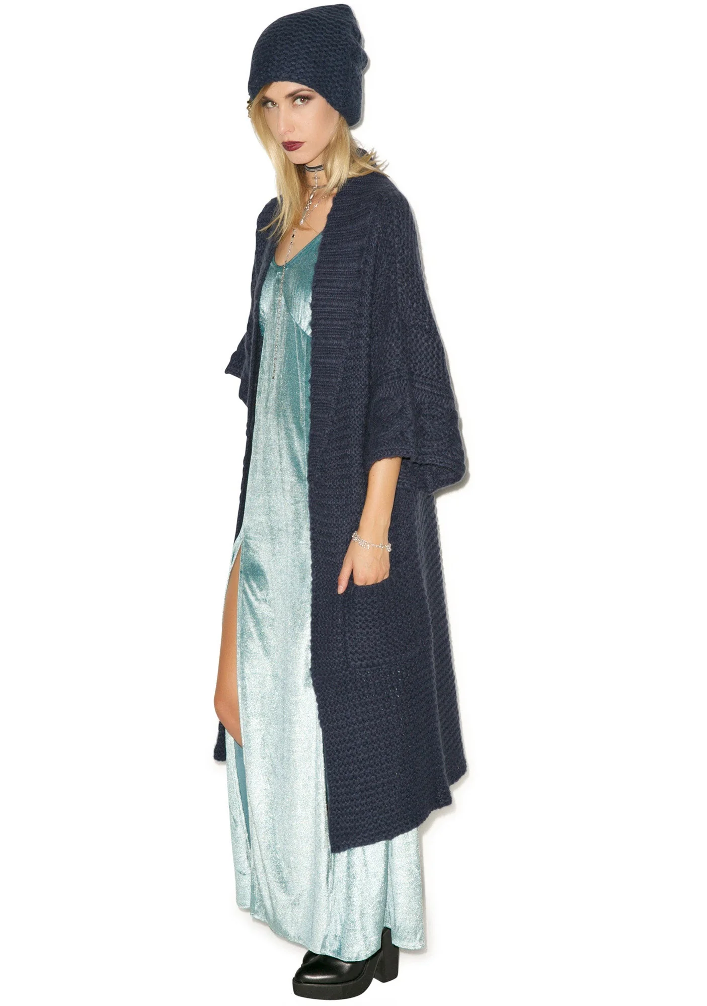 Cozy Cardigan - Light Brown - Image 4