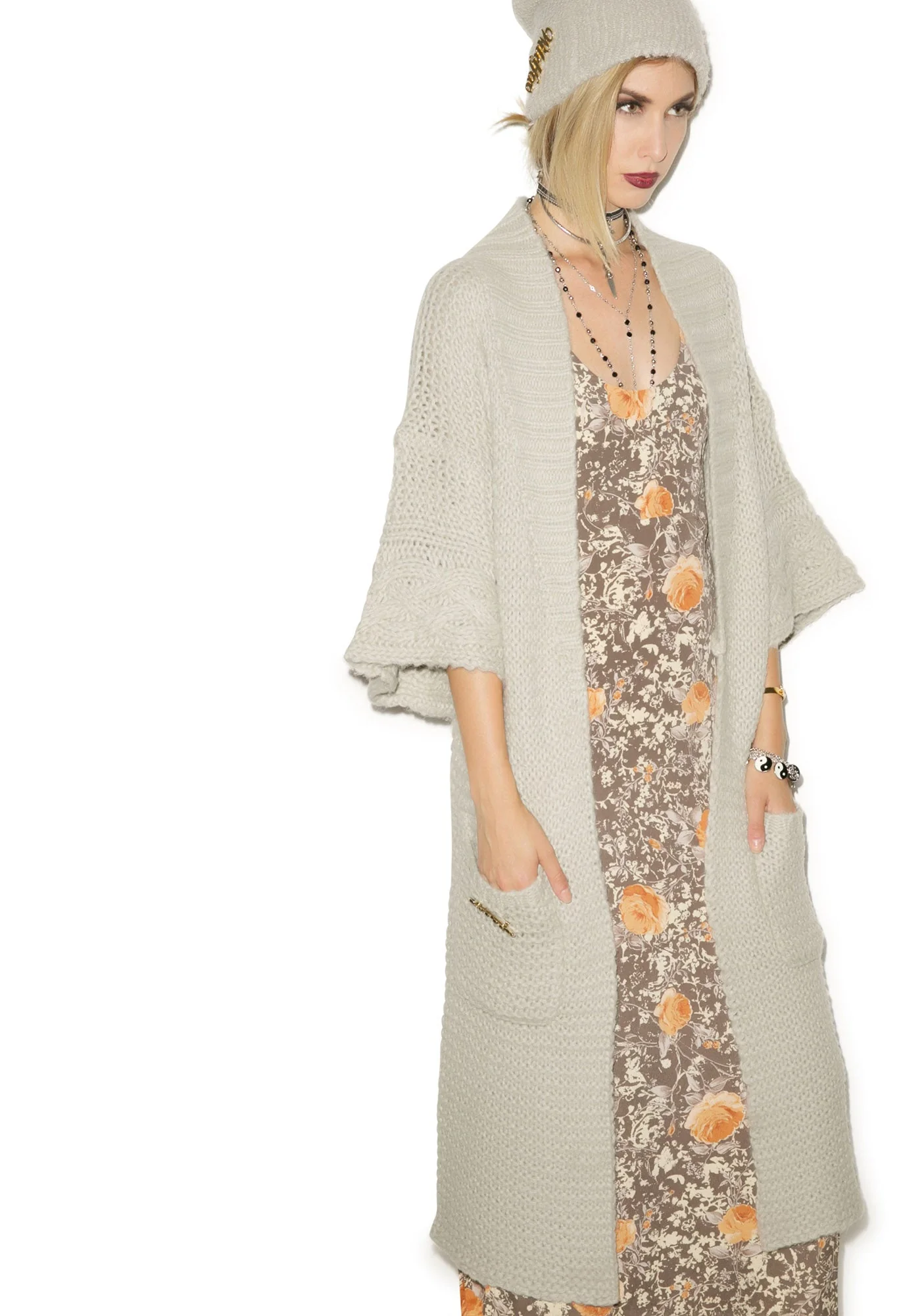 Cozy Cardigan - Light Brown - Image 6
