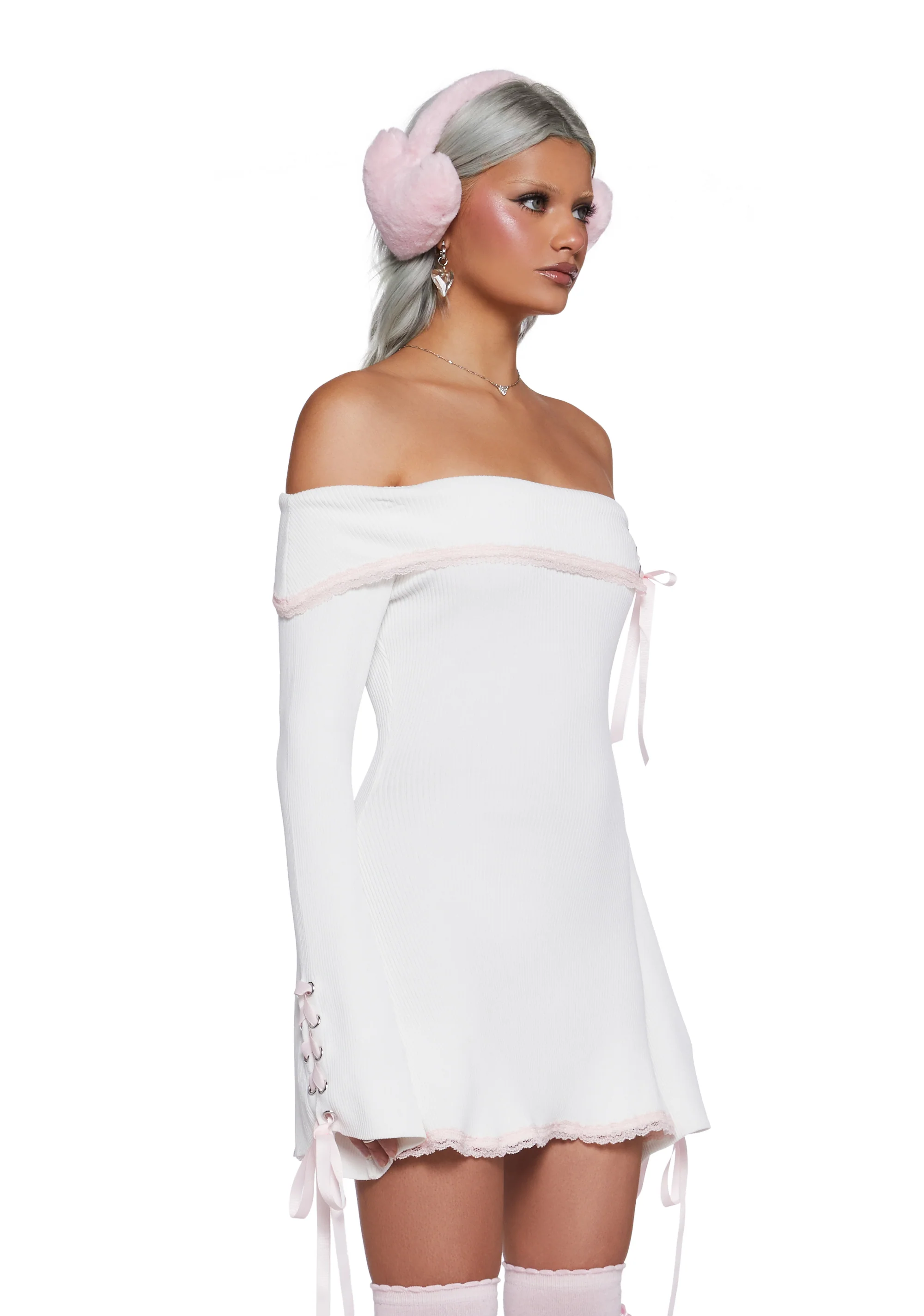 Cozy With You Mini Dress - Image 3