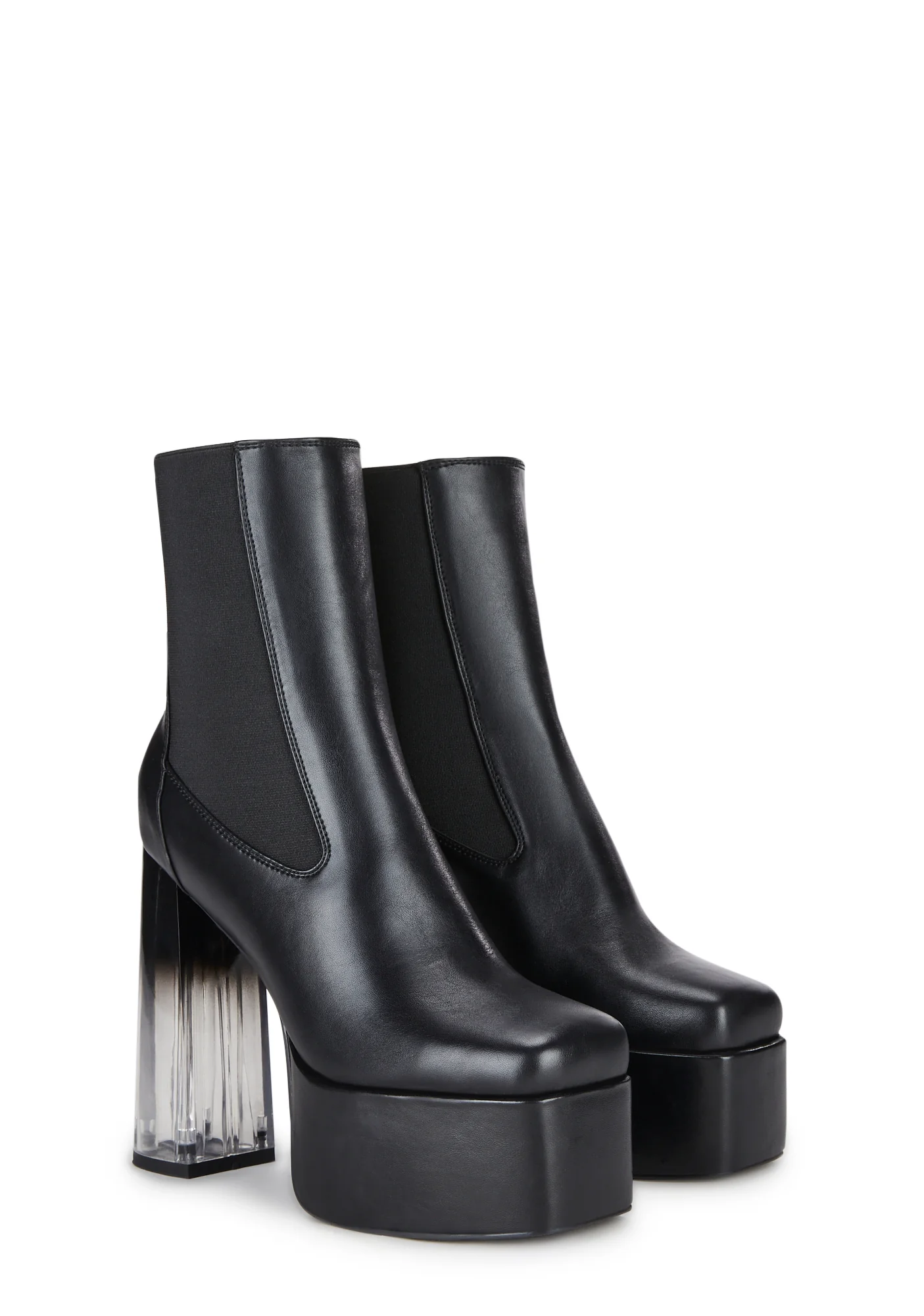 Craig Platform Boots - Black - Image 3