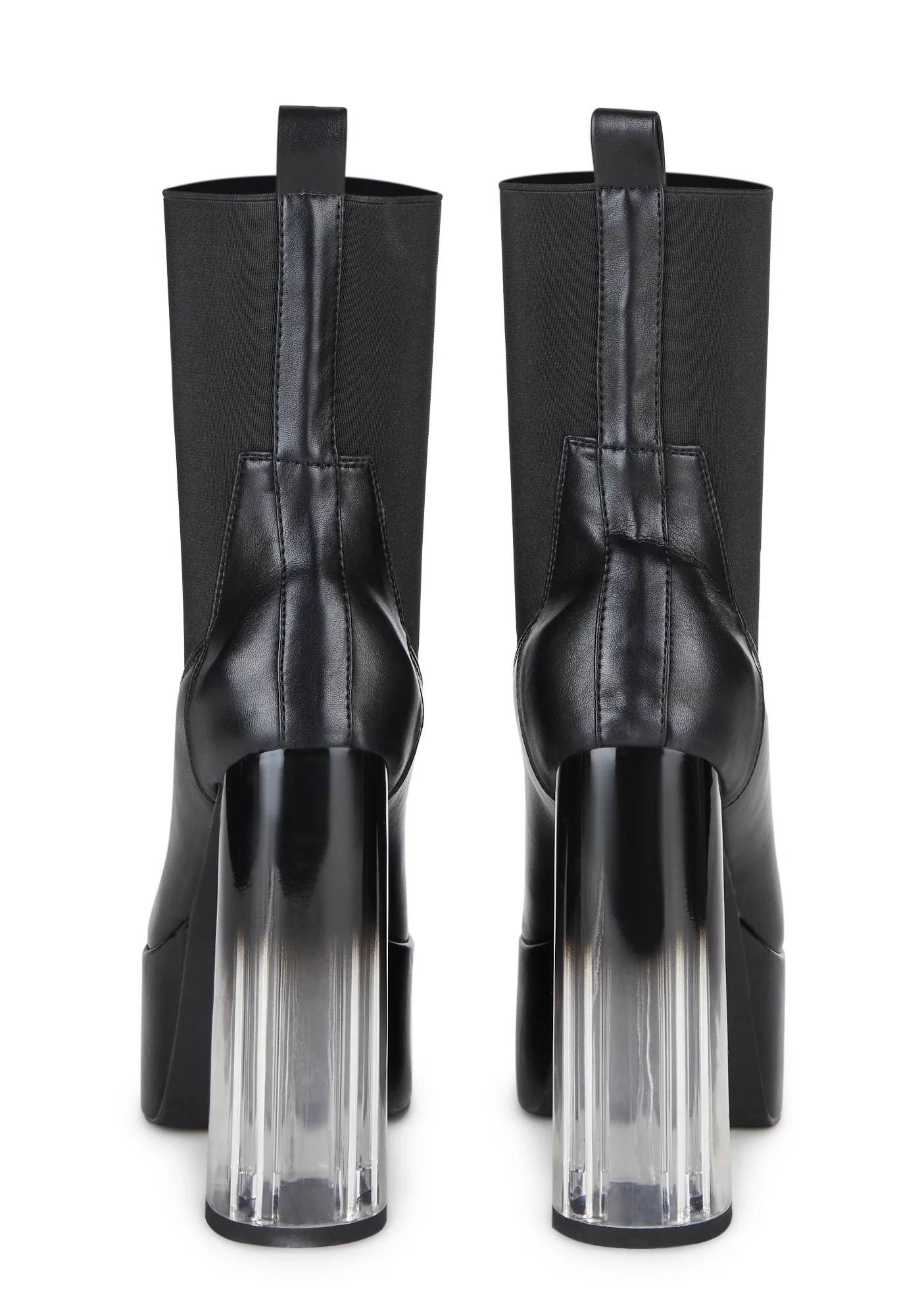 Craig Platform Boots - Black - Image 4