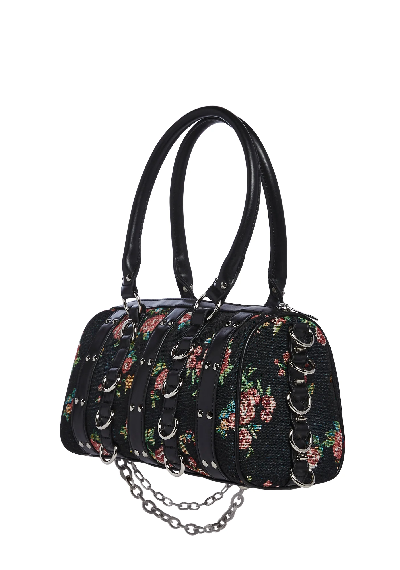 Crash & Burn Buckle Mini Bag-Floral - Image 4