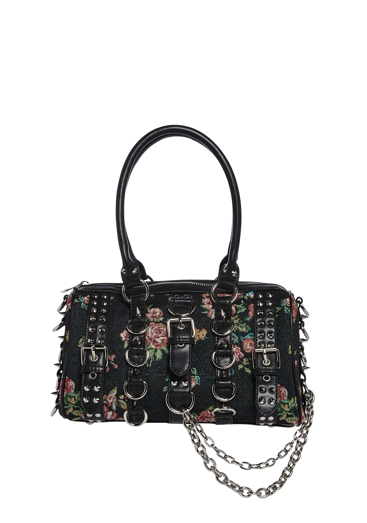 Crash & Burn Buckle Mini Bag-Floral - Image 5