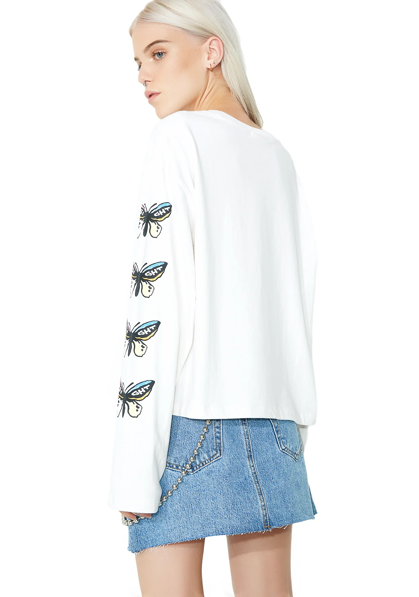 Crazy Town Arm Print Long Sleeve - Image 4