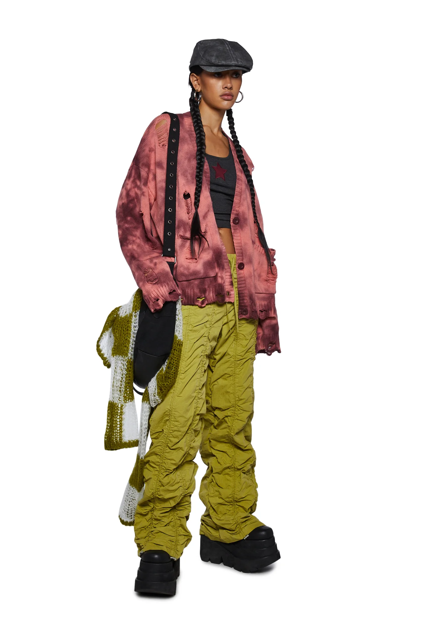 Creature Tie Dye Cardigan - Image 2