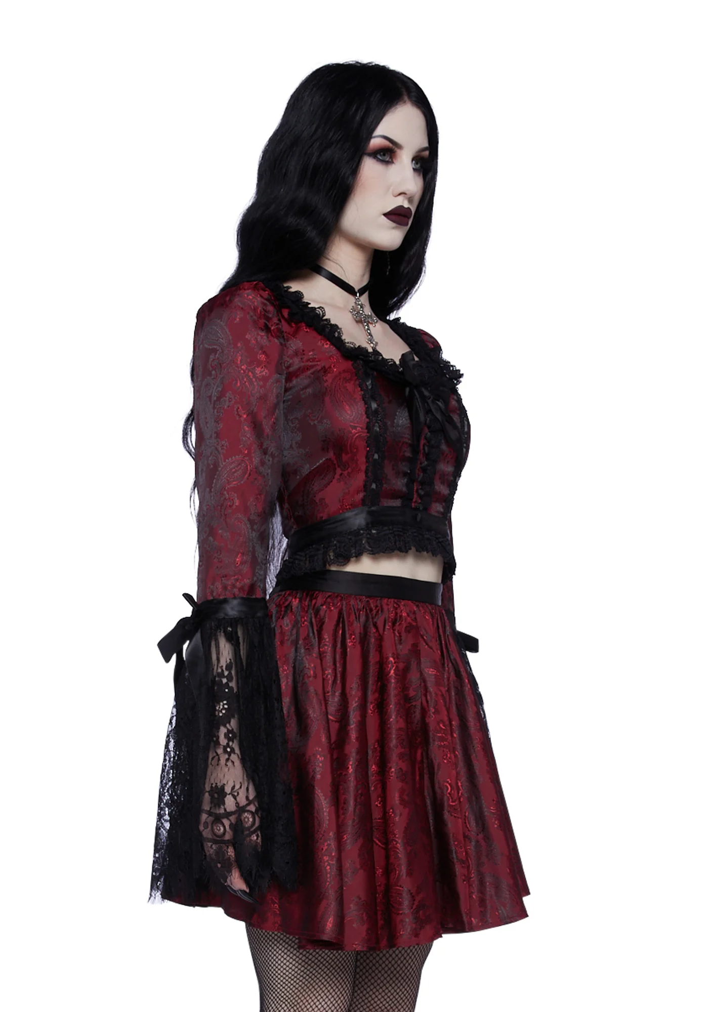 Crimson Legacy Brocade Set - Image 3