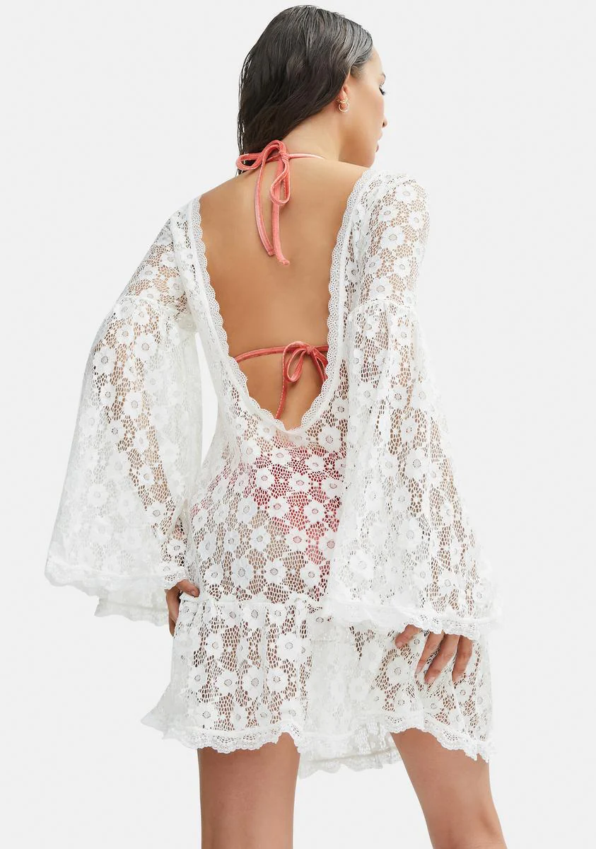 Crochet Isabella Daisy Dress - Image 4