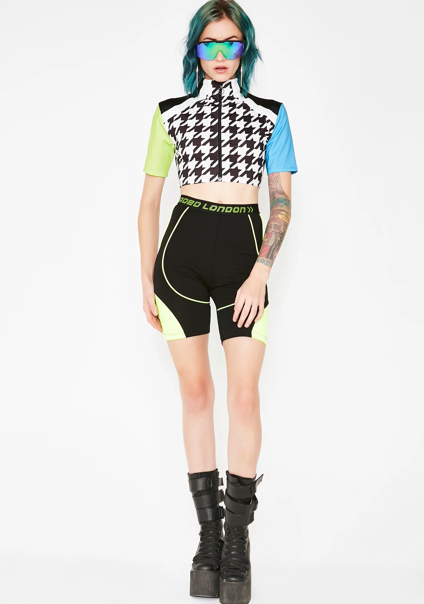 Cropped Through Zip Top - Image 3