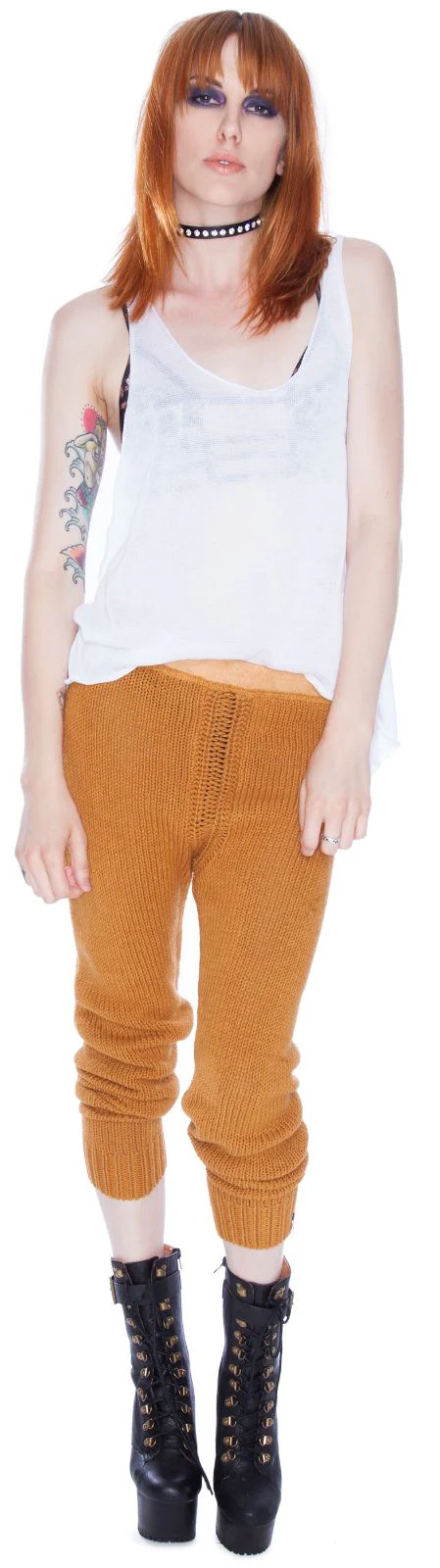 Cross Hatch Pants - Gray - Image 5