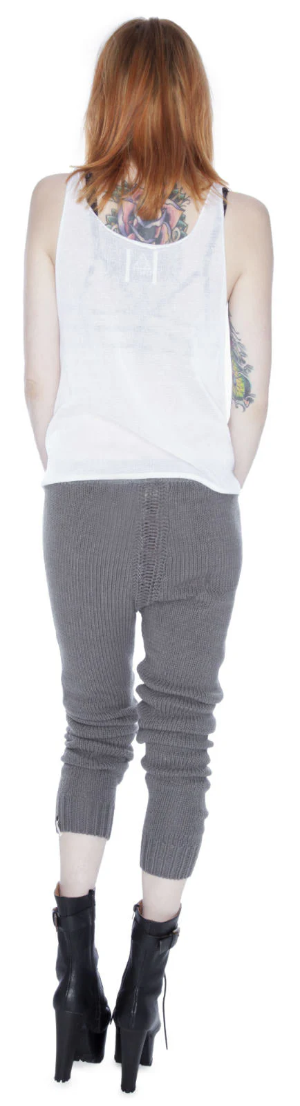 Cross Hatch Pants - Gray - Image 8