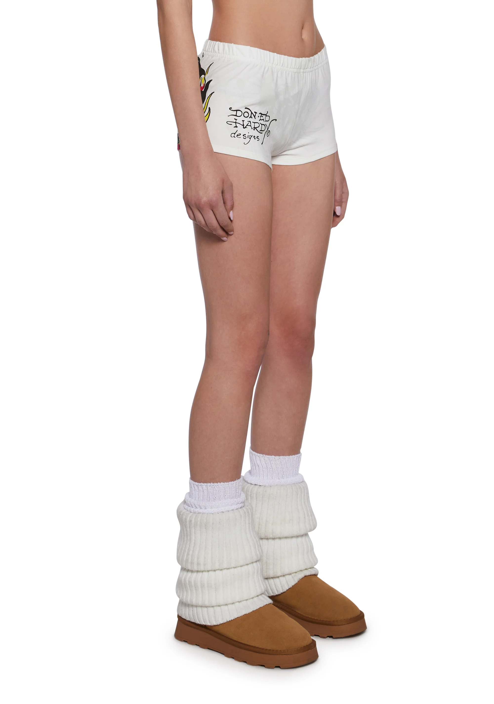 Cross Heart Booty Shorts - Image 3