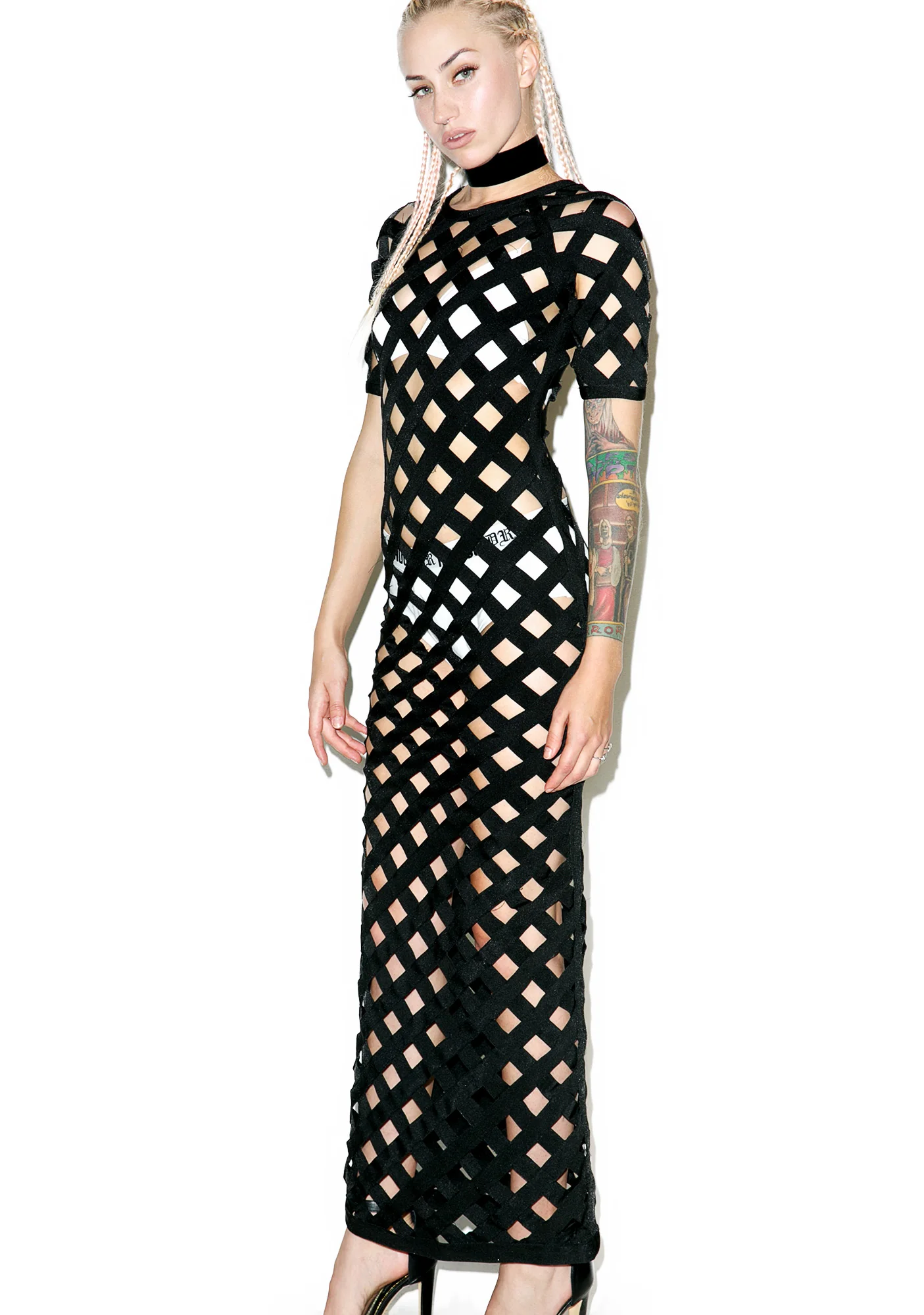 Cross Over Maxi Dress - Image 2