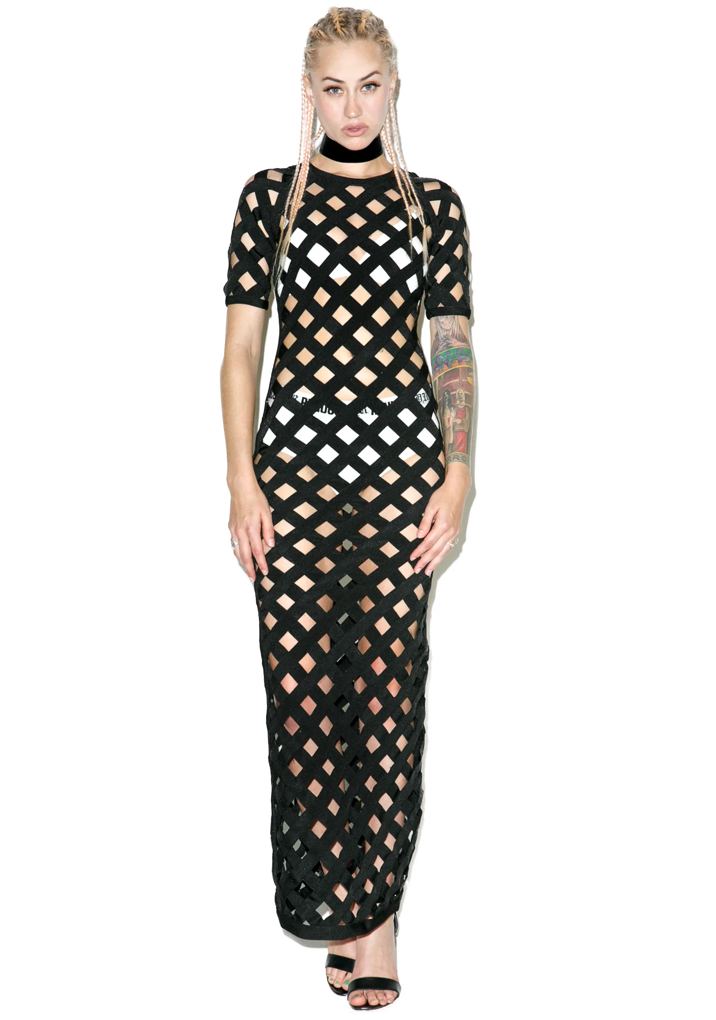 Cross Over Maxi Dress - Image 3