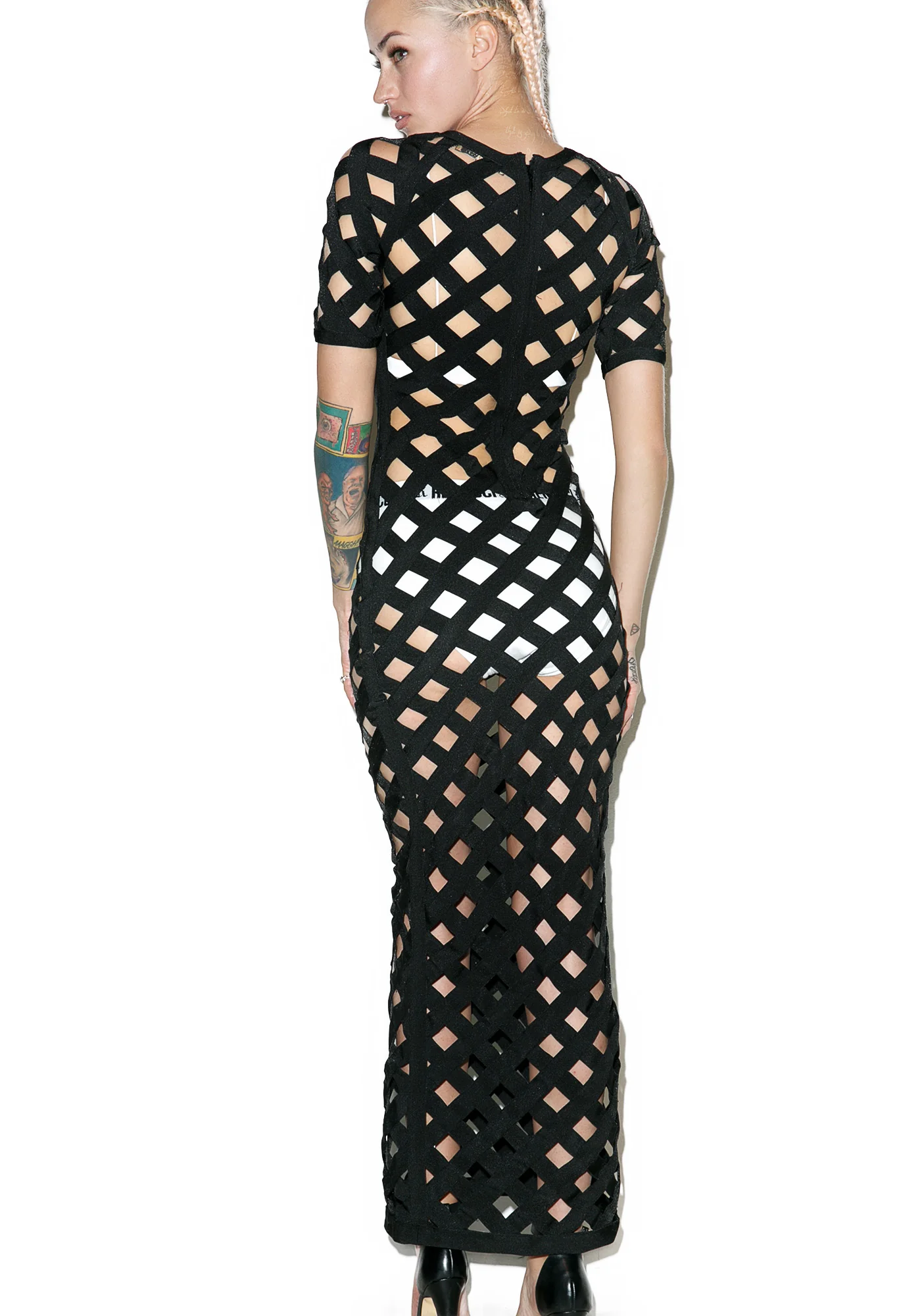 Cross Over Maxi Dress - Image 4