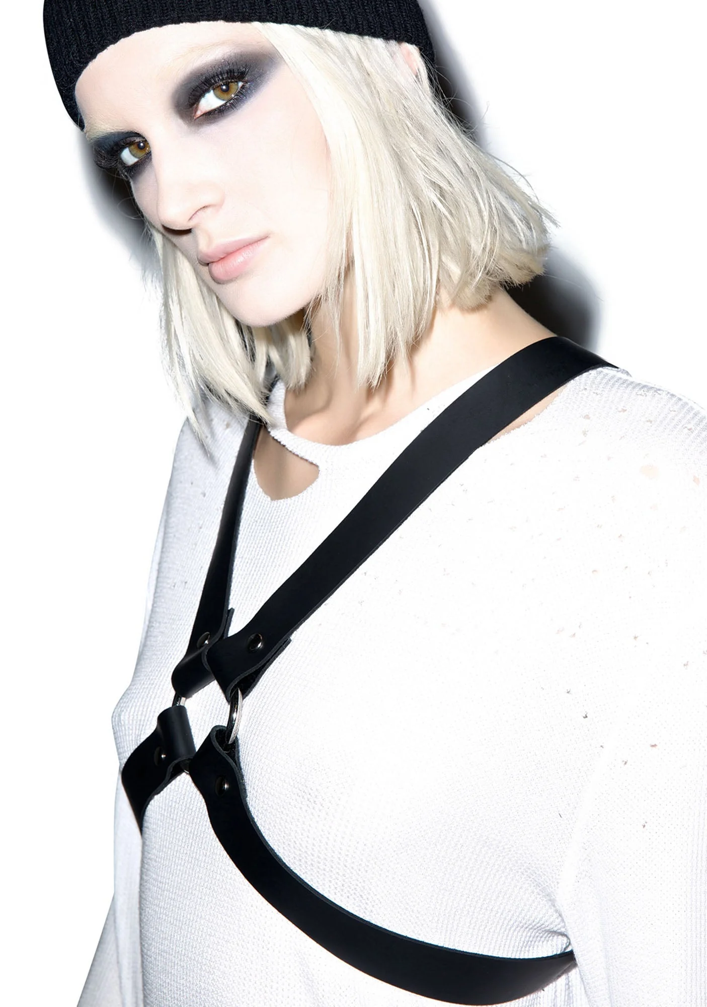 Crossed Out Harness - Black - Image 2